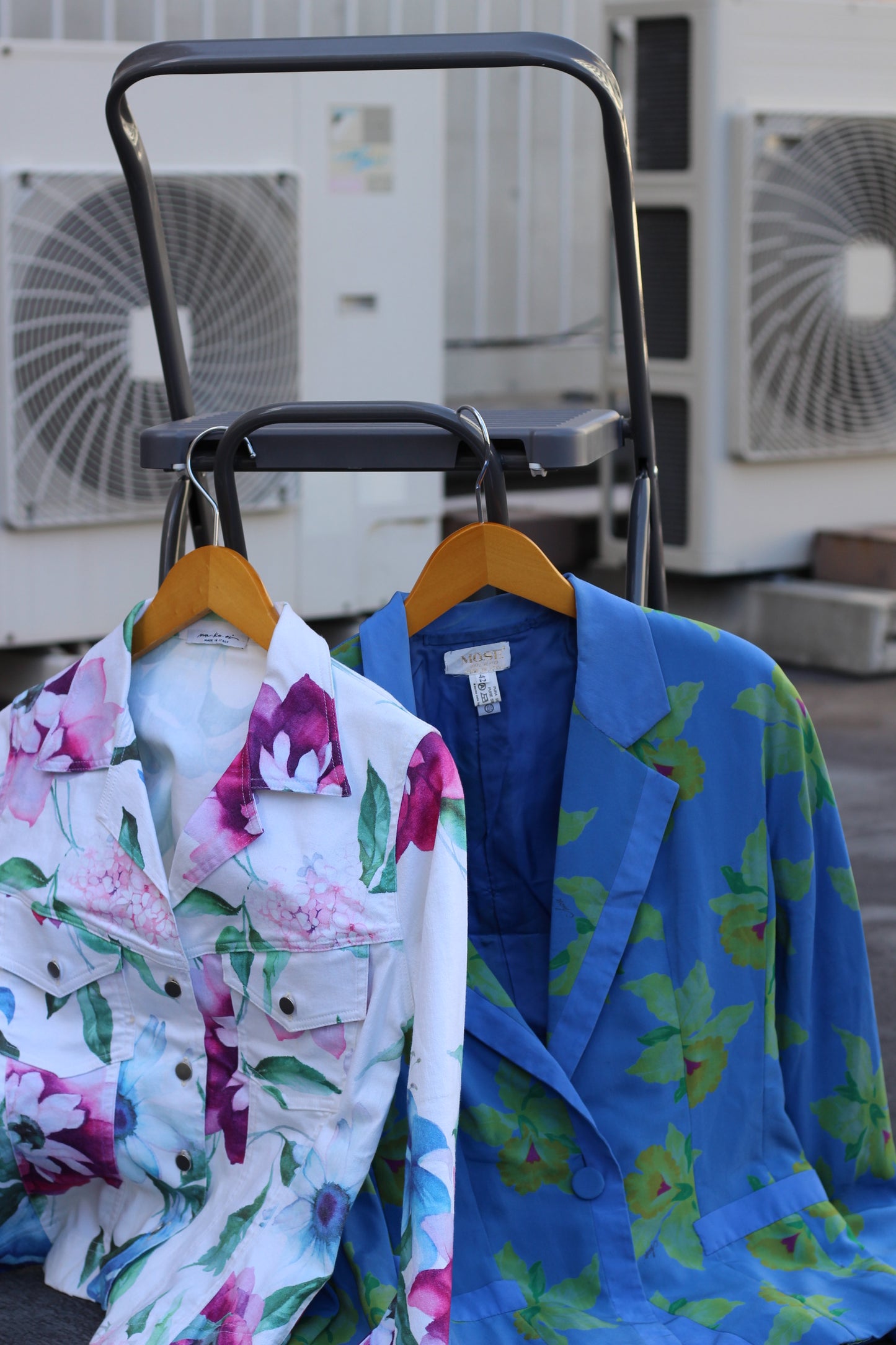 Women's Made In Italy Vintage Floral Design Tailored Jacket x2点
