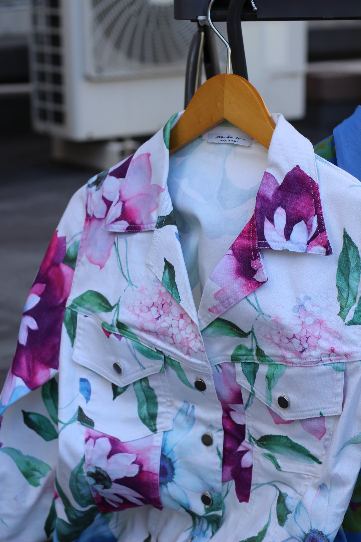 Women's Made In Italy Vintage Floral Design Tailored Jacket x2点