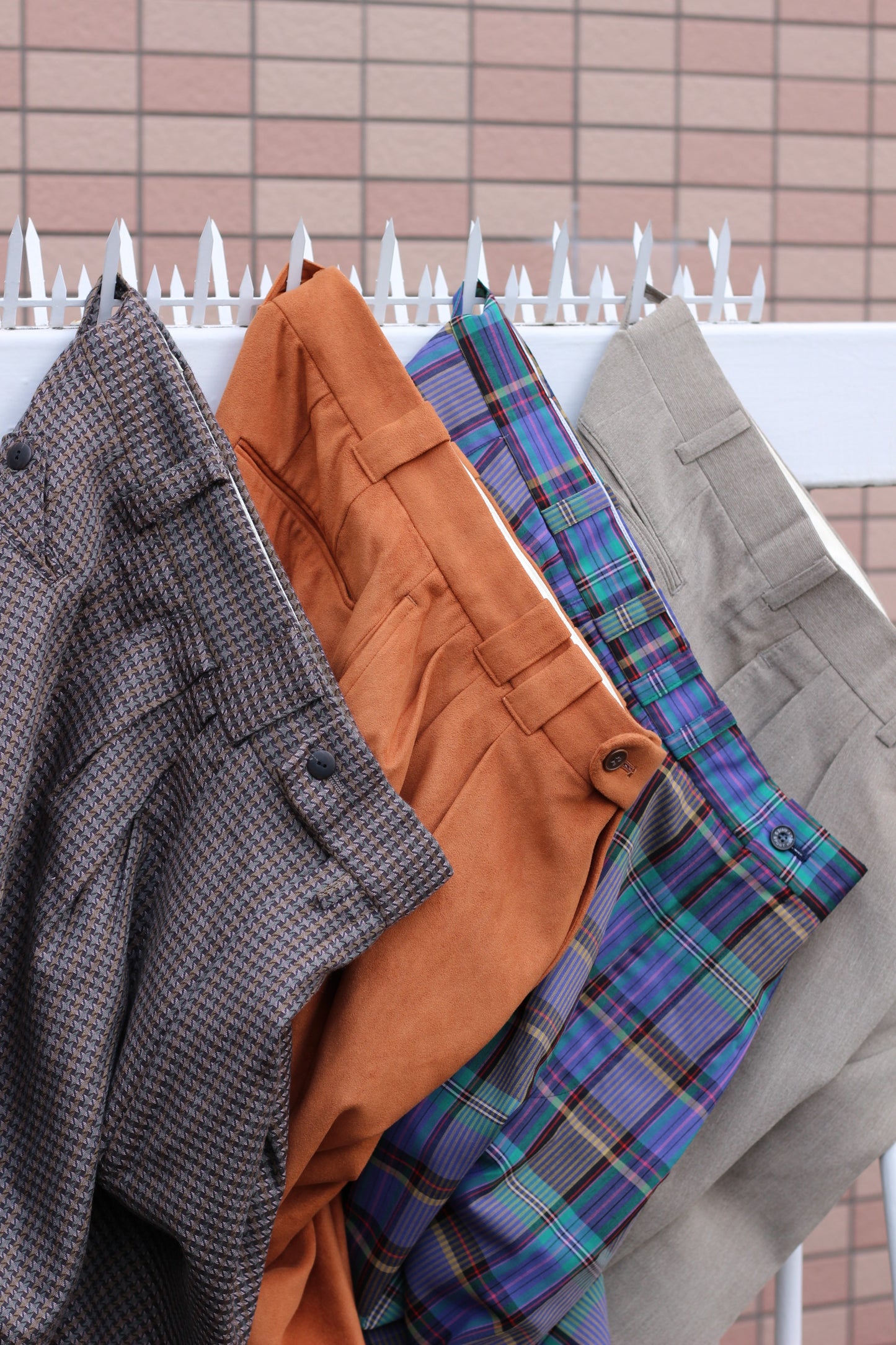 Men's High grade slacks x4点