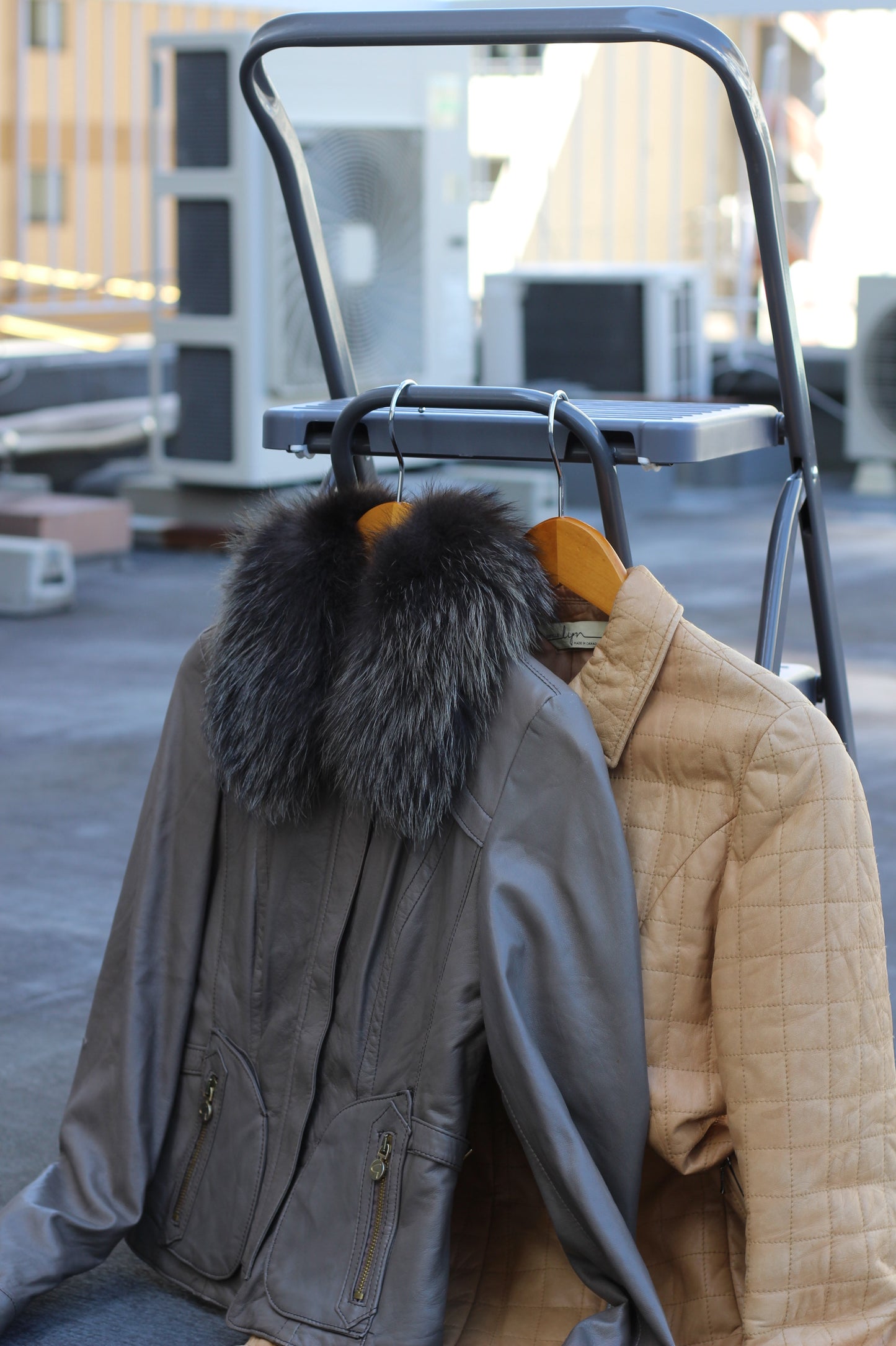 Women's Import Vintage Leather Outerwear x4点