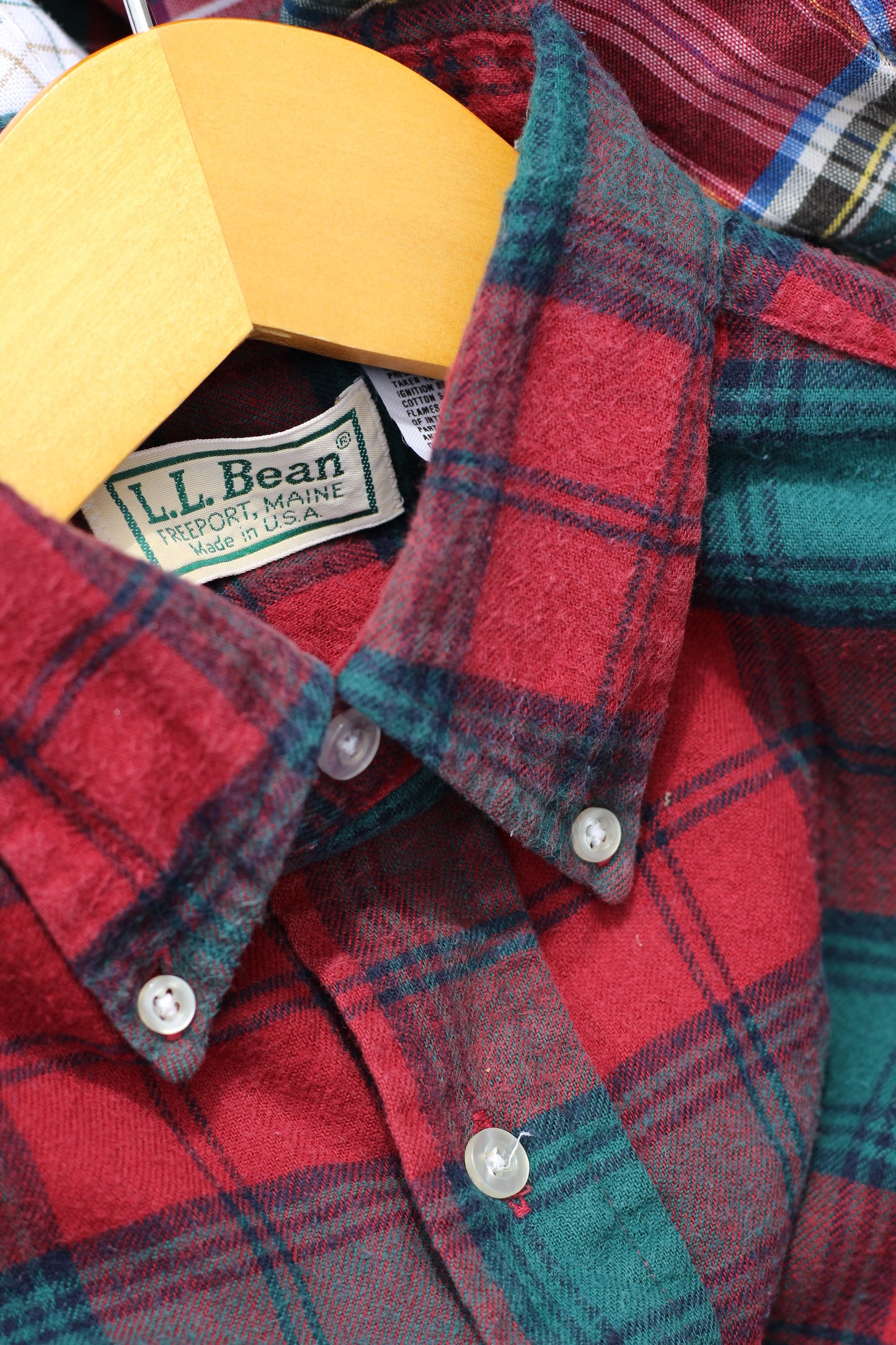 90's Made In Usa Mix L.L.Bean Shirt x5点
