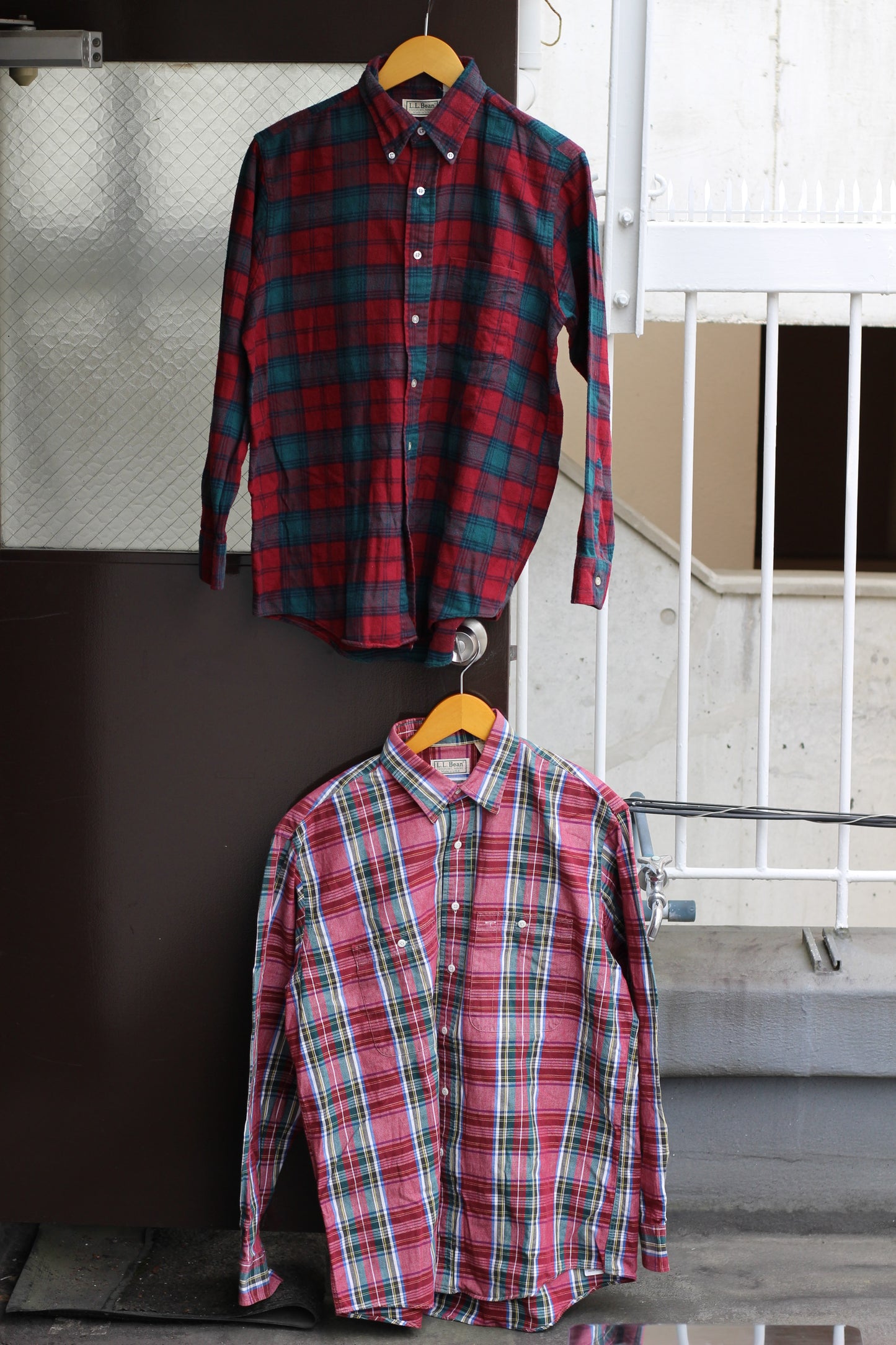 90's Made In Usa Mix L.L.Bean Shirt x5点