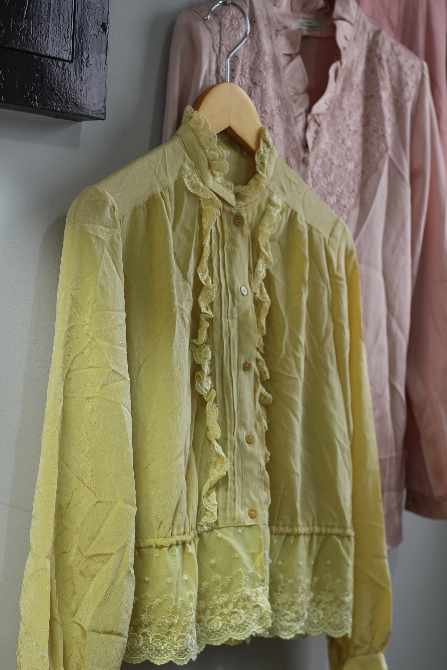 Vintage Design Long Sleeve Blouse x5点