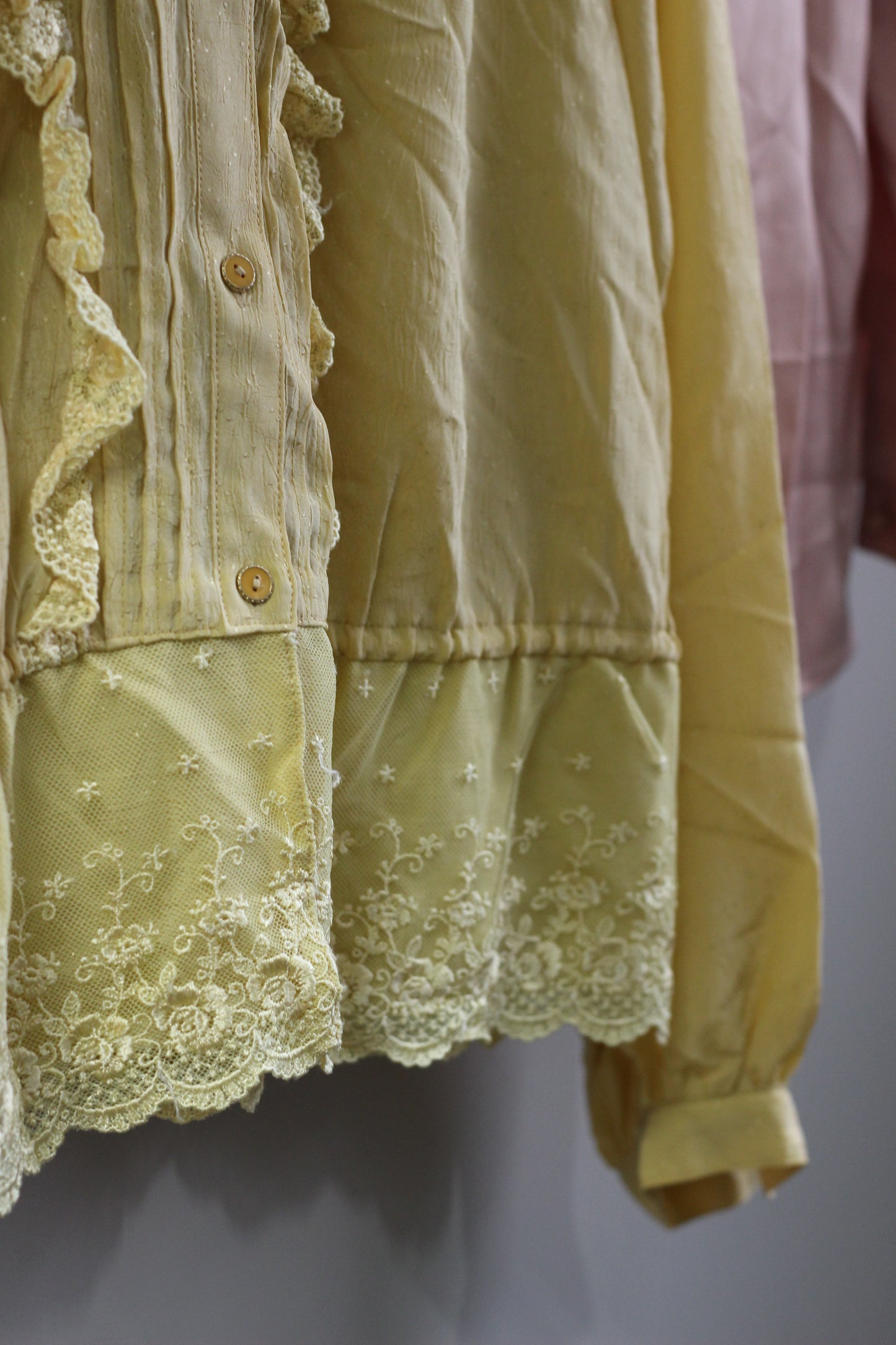 Vintage Design Long Sleeve Blouse x5点