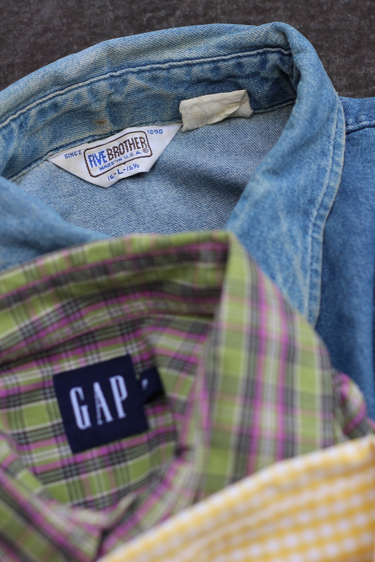 Men's Usa Vintage Short Sleeve Shirt x5点