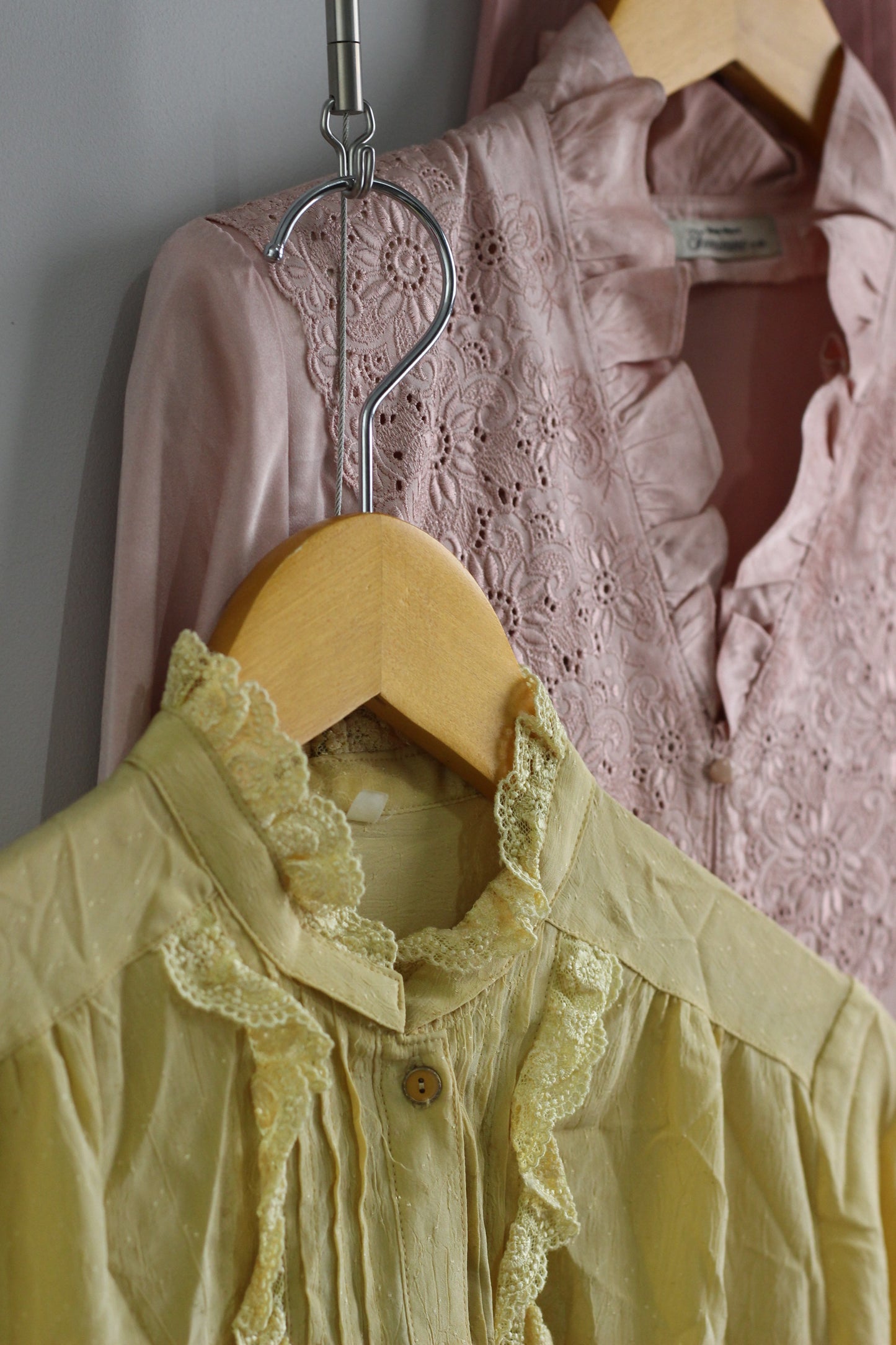 Vintage Design Long Sleeve Blouse x5点