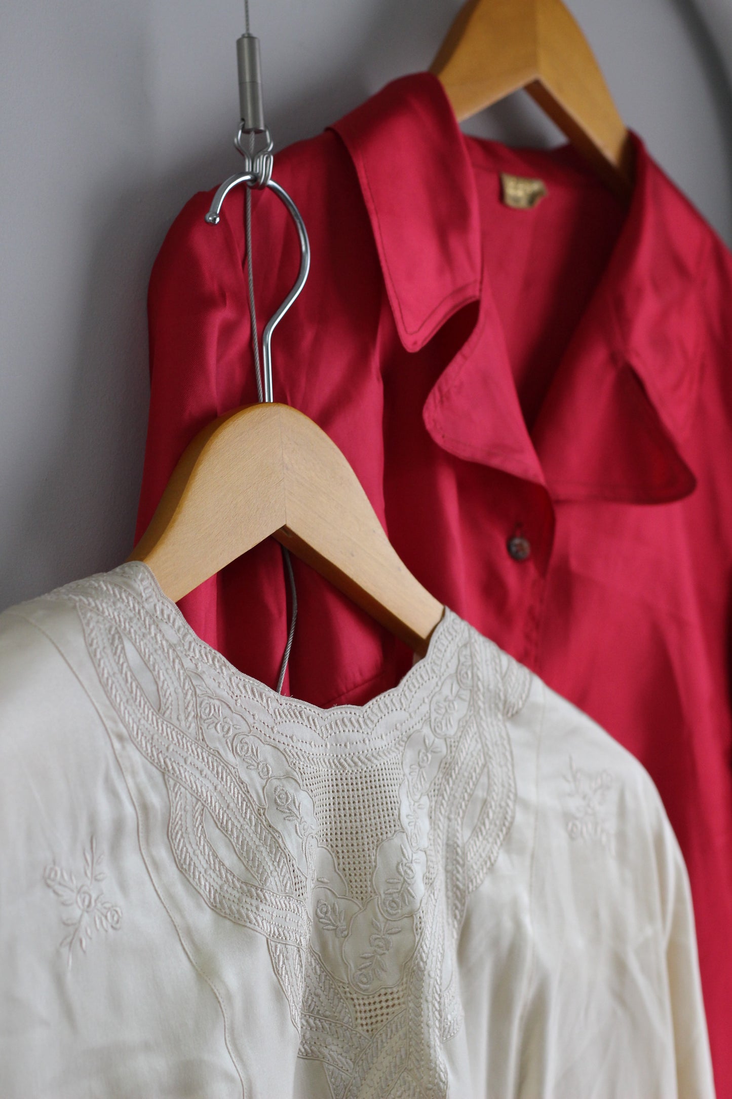 Vintage Design Long Sleeve Blouse x5点