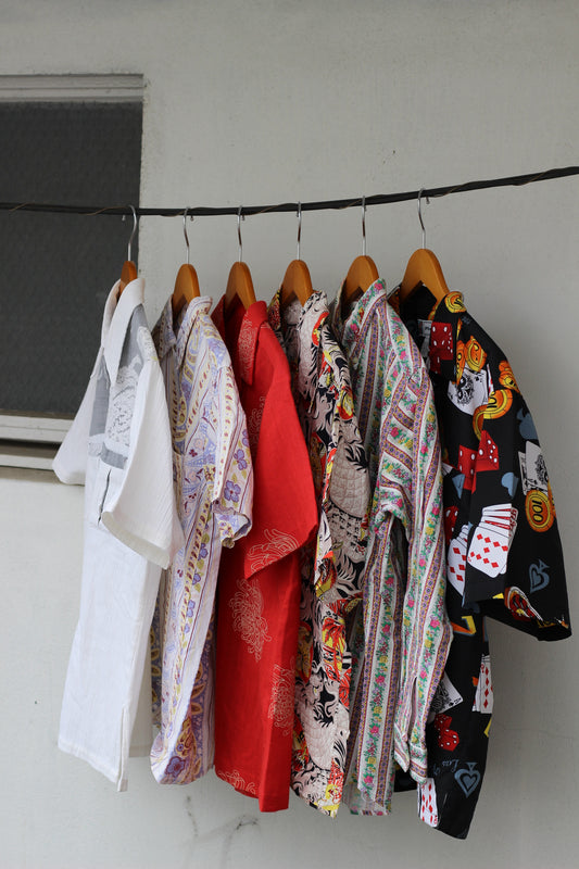 Vintage Aloha & Design Shirt x6点