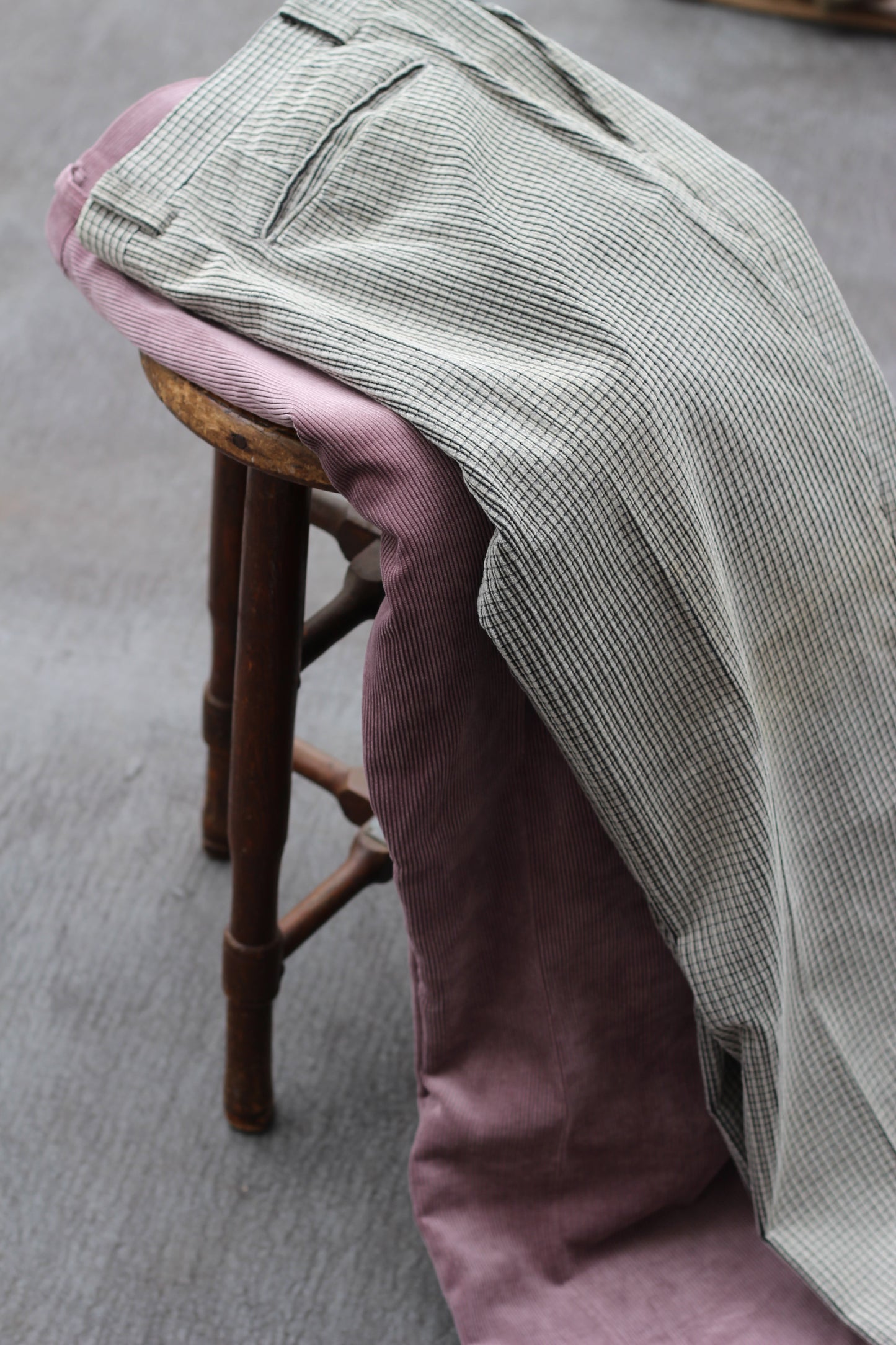 Men's Corduroy Wide Bottoms x4点