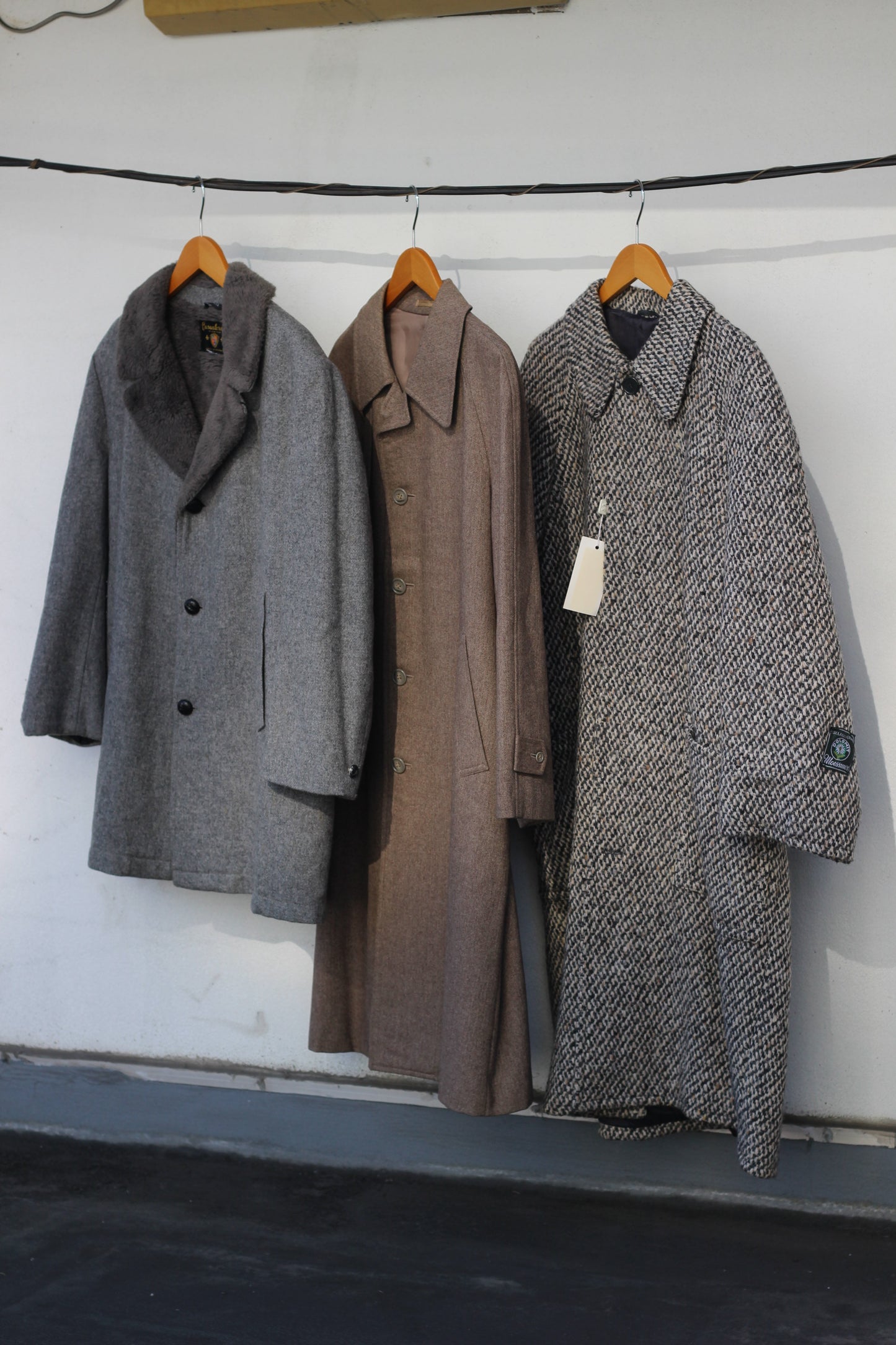 Men's vintage coat x3点