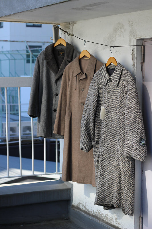 Men's vintage coat x3点