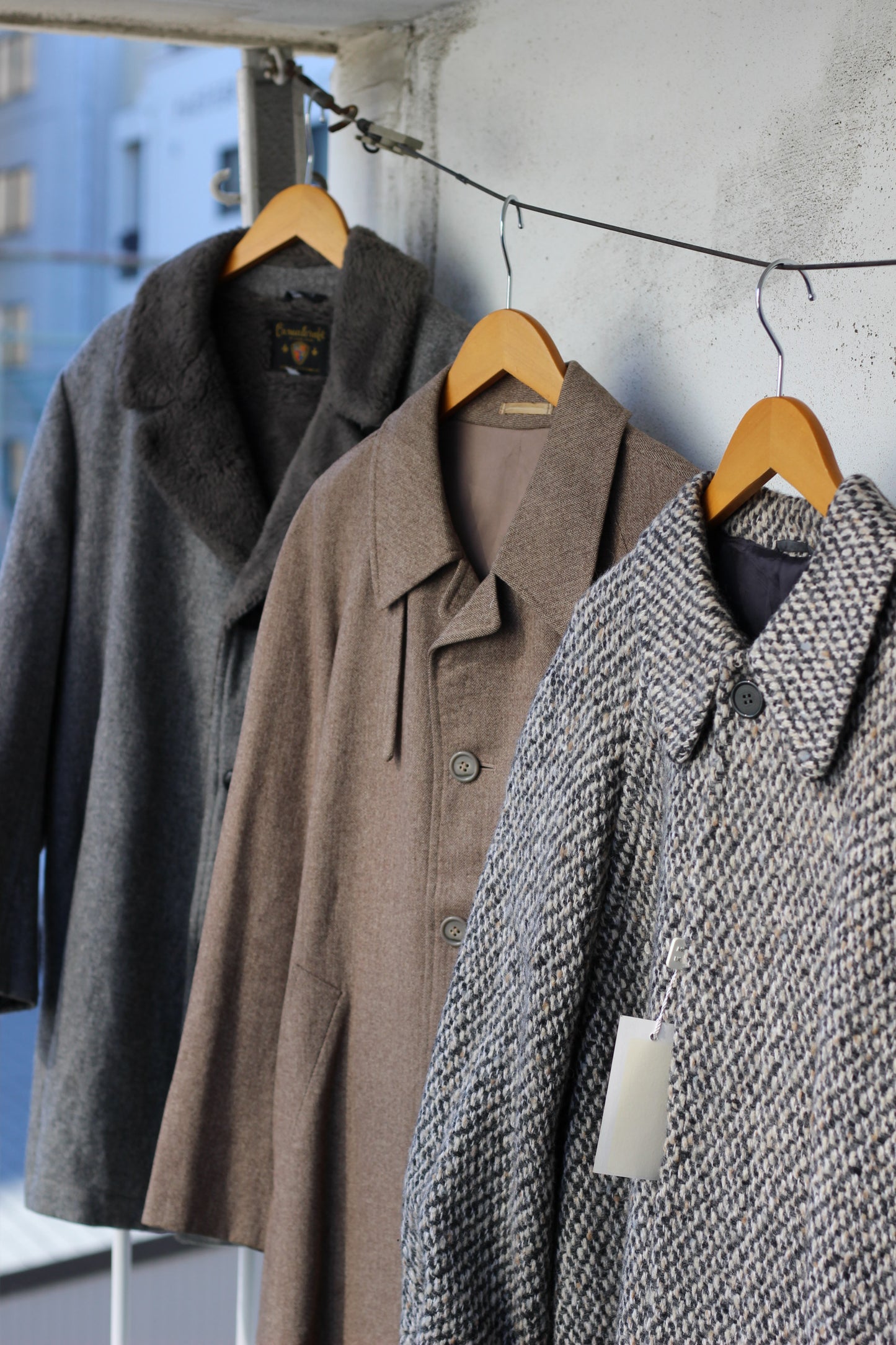 Men's vintage coat x3点