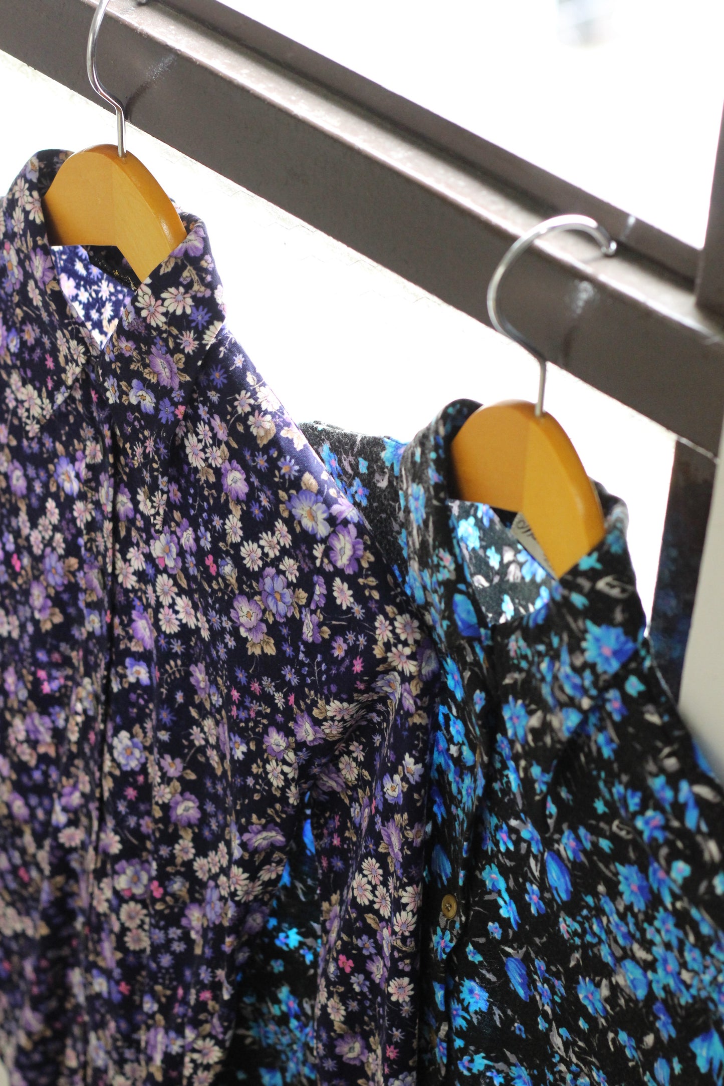 Vintage Retro Flower Long Sleeve Blouse x3点