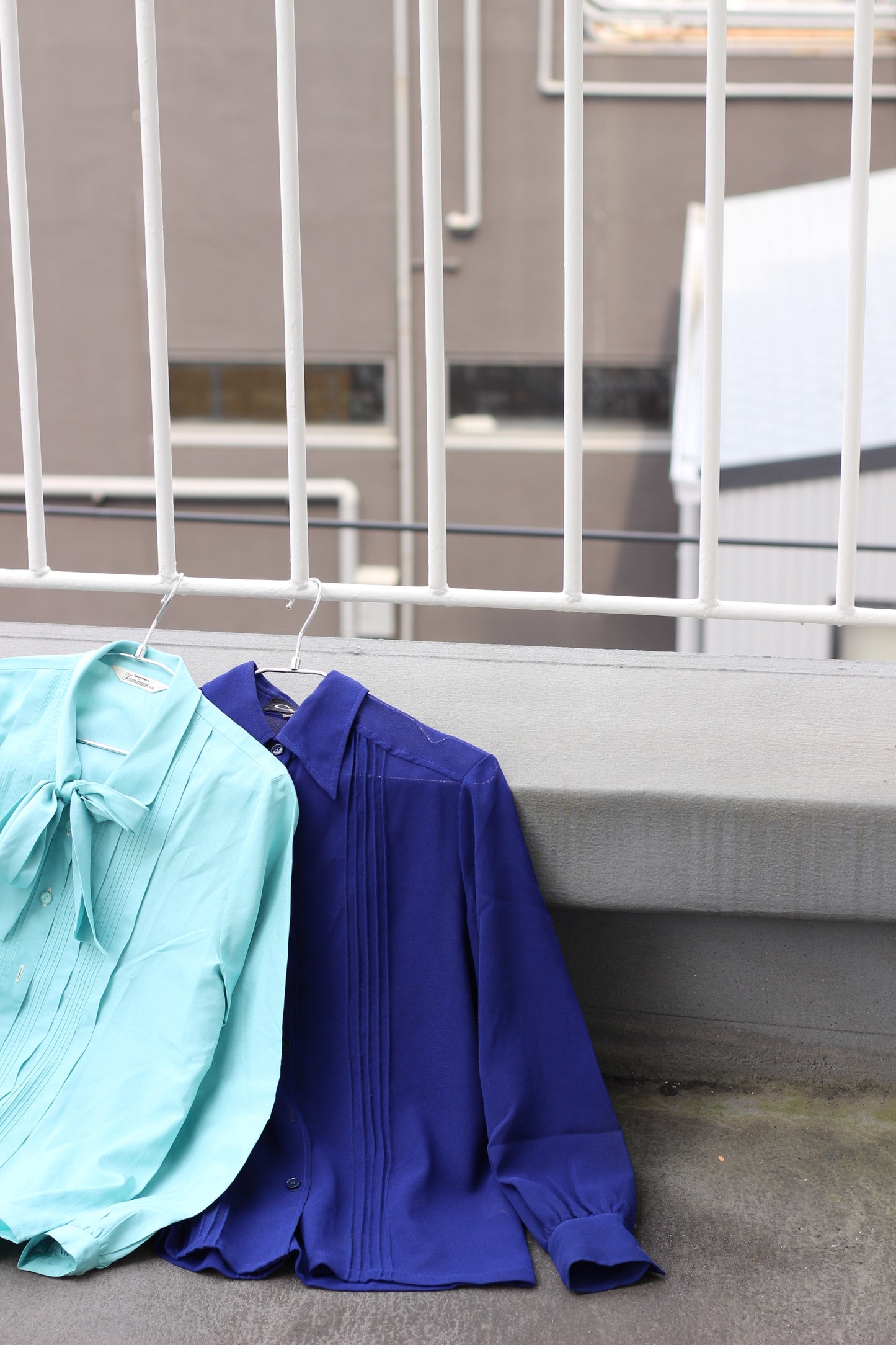 Vintage Vivid Color Long Sleeve Shirt x10点