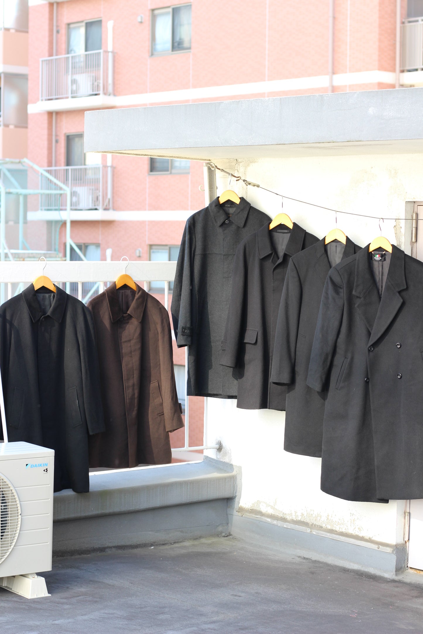 Men's cashmere coat x6点
