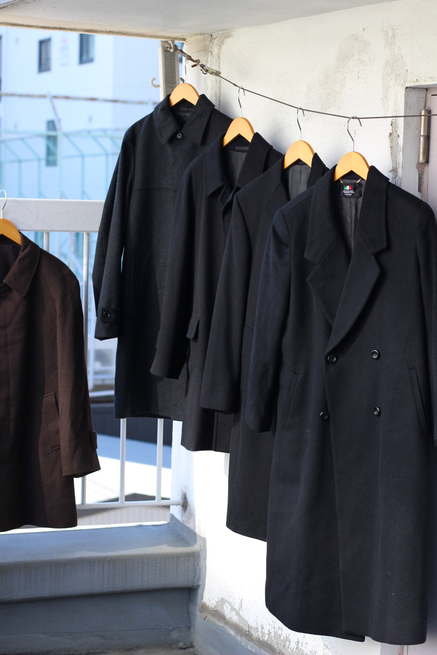 Men's cashmere coat x6点