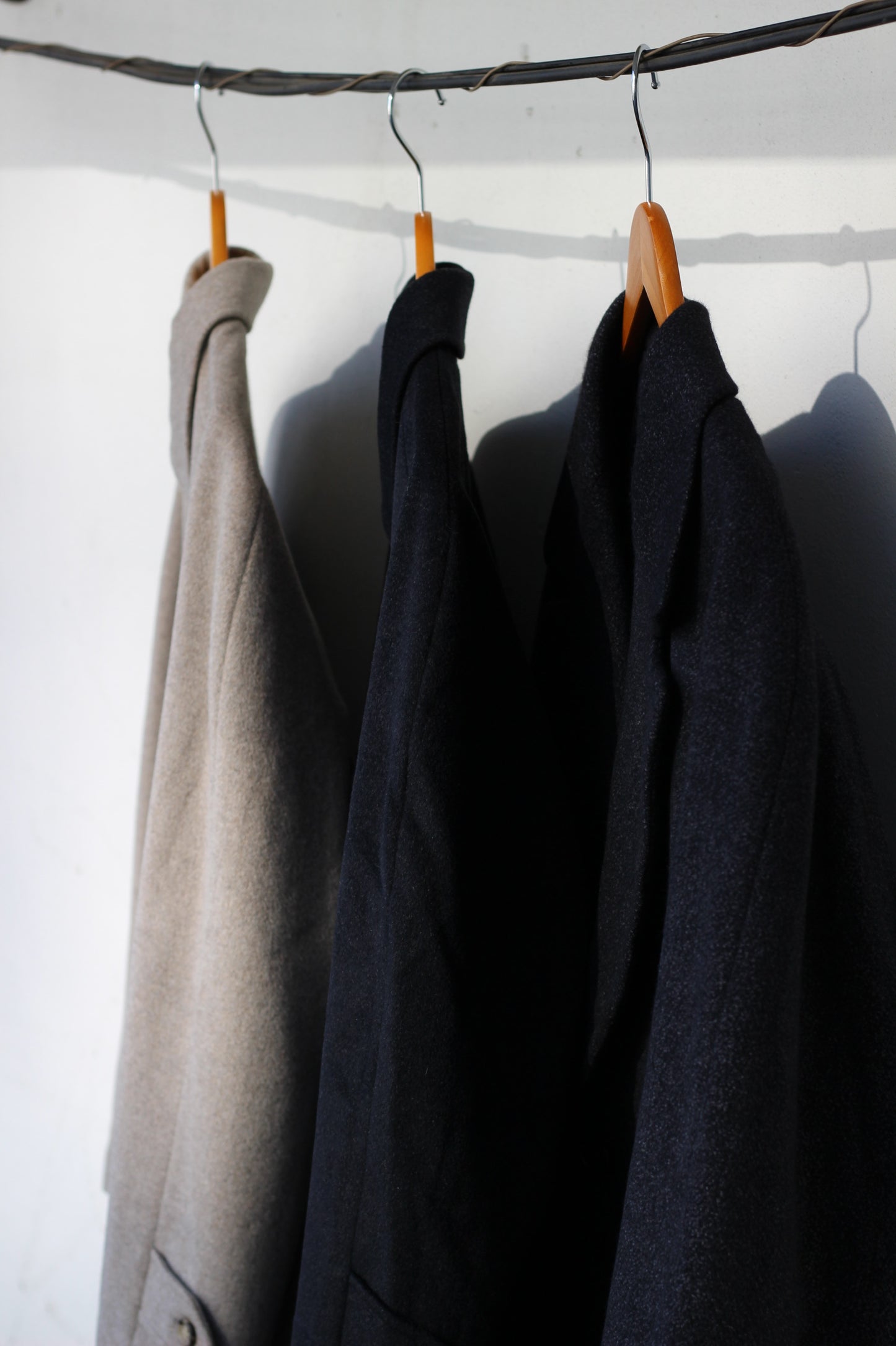 Men's angora coat x3点