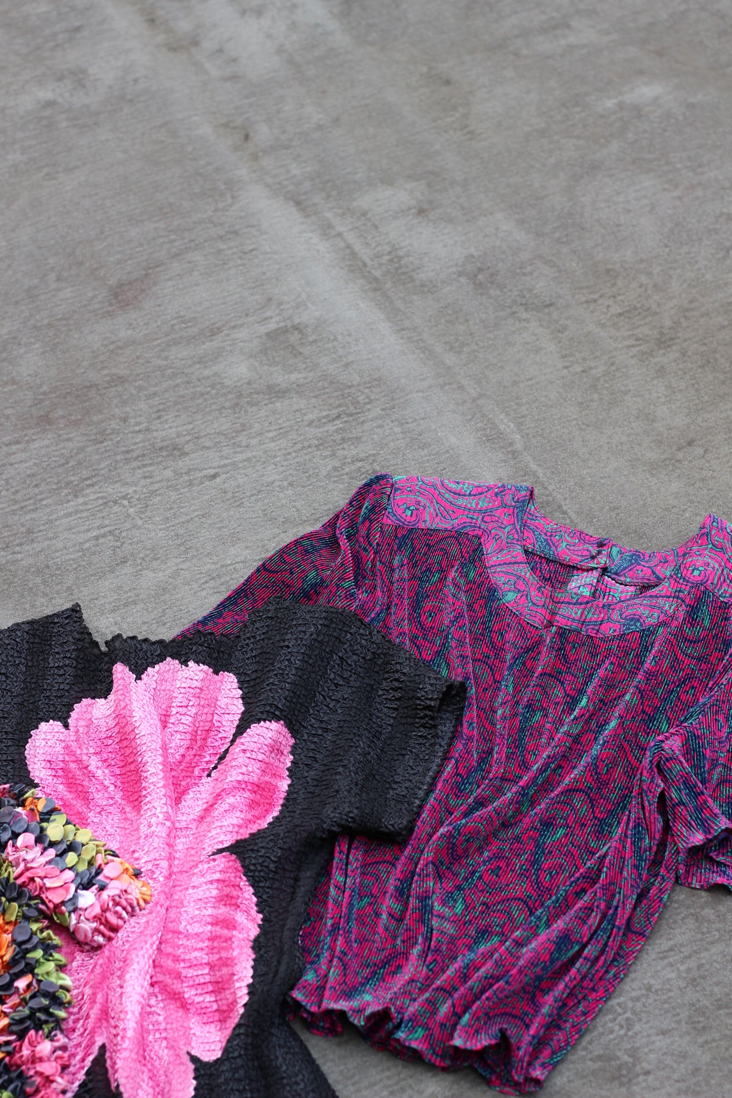Vintage Popcorn & Pleats Tops x10点