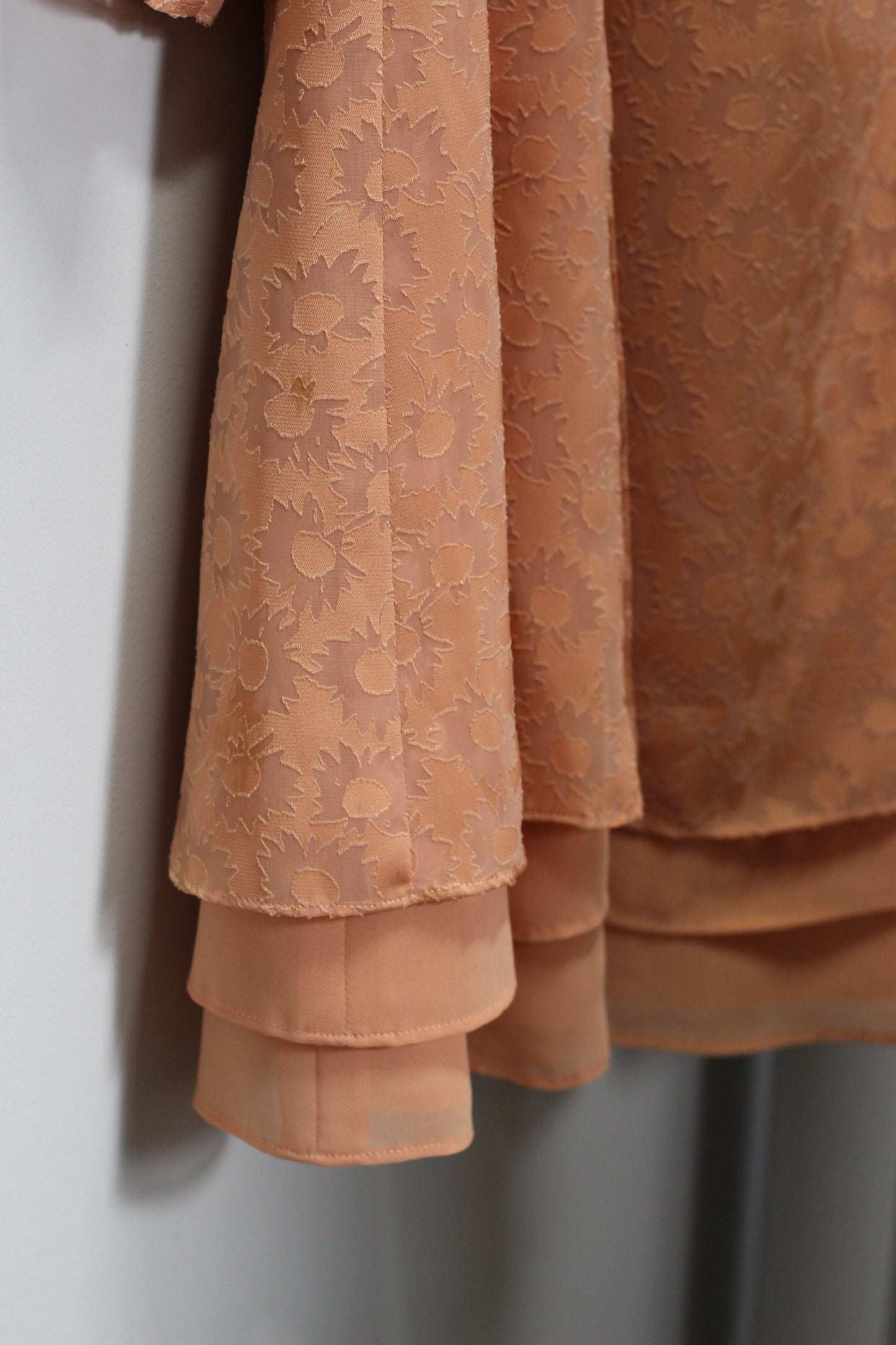 Vintage Girly Design Long Sleeve One-Piece x4点