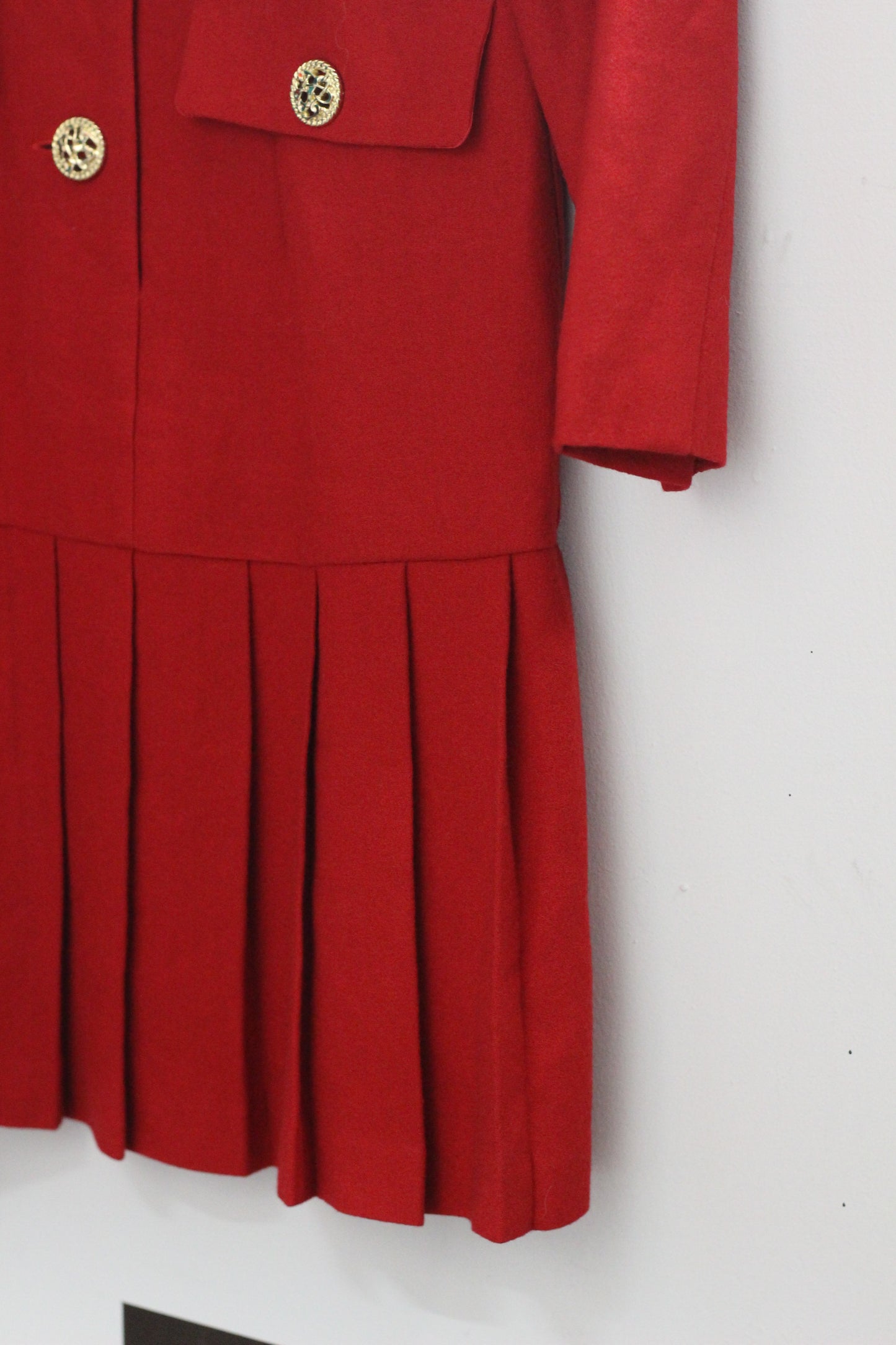 Vintage Retro Color Long Sleeve One-Piece x3点