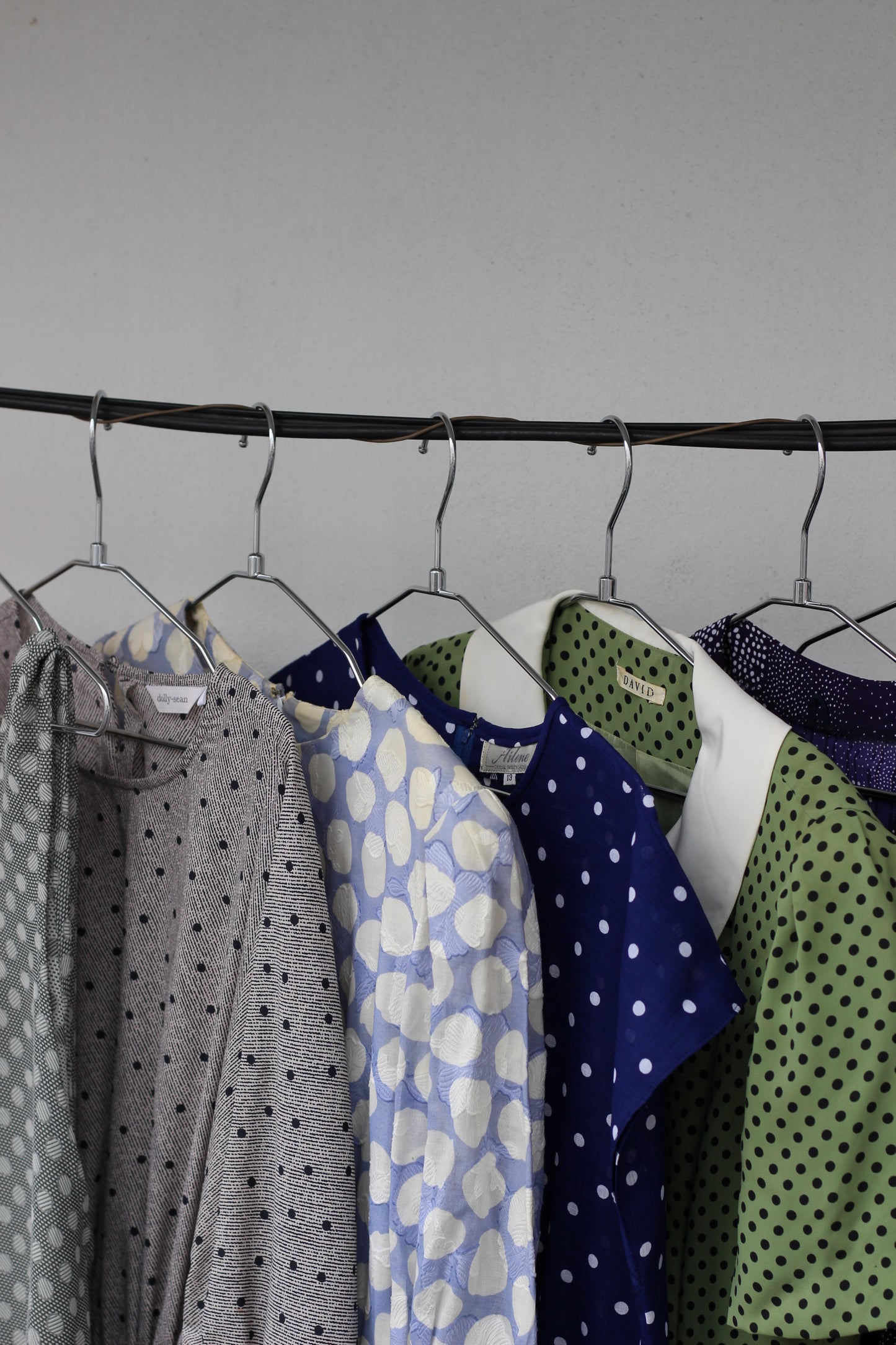 Vintage Design Dot One-Piece x10点