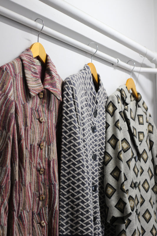 Vintage Design Coat x3点