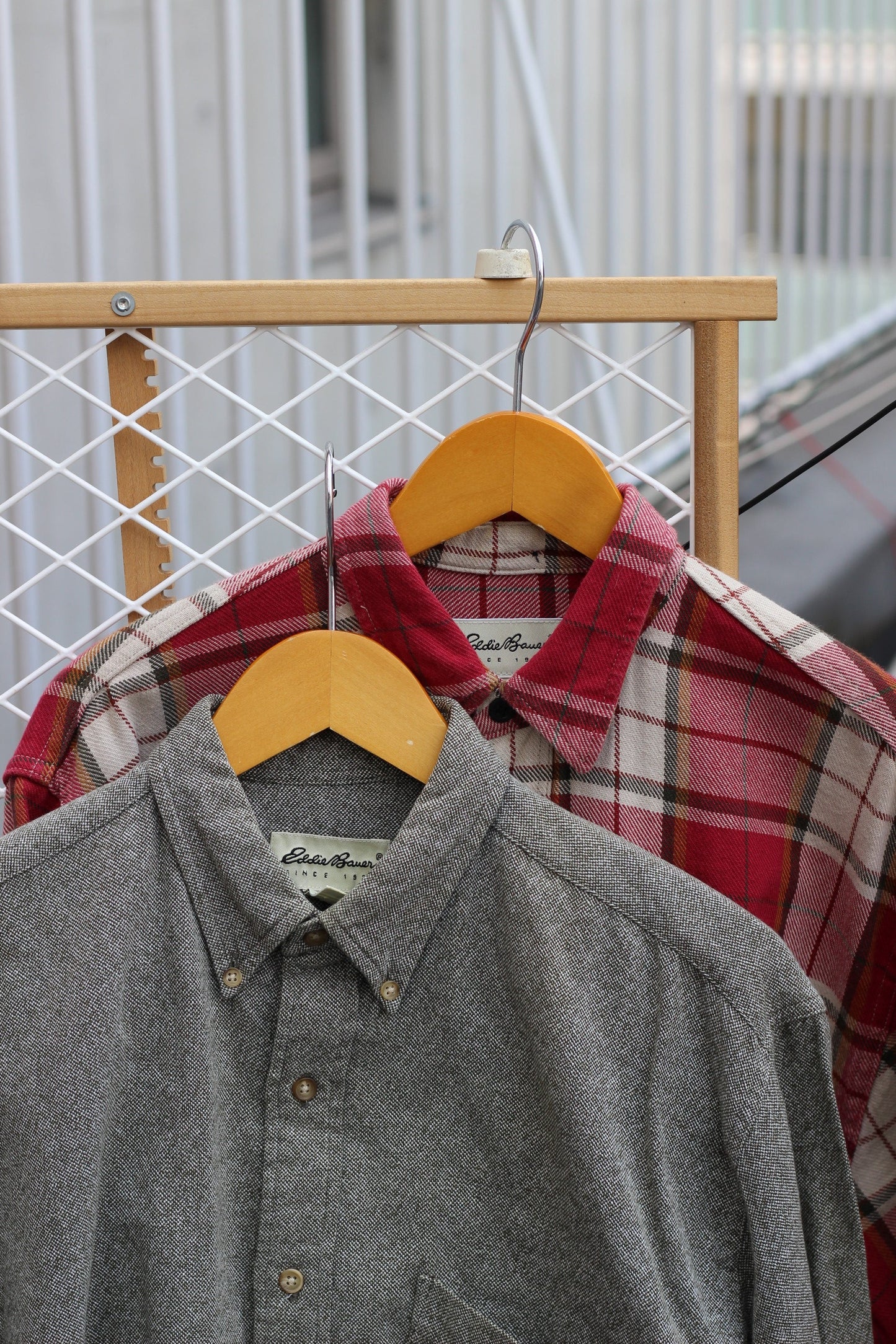 90's 00's Eddie Bauer Heavyweight Shirt x2点