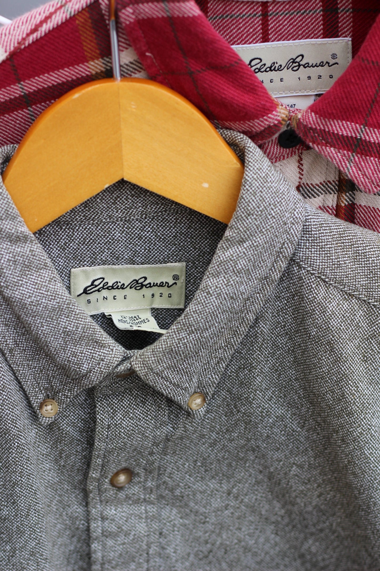 90's 00's Eddie Bauer Heavyweight Shirt x2点