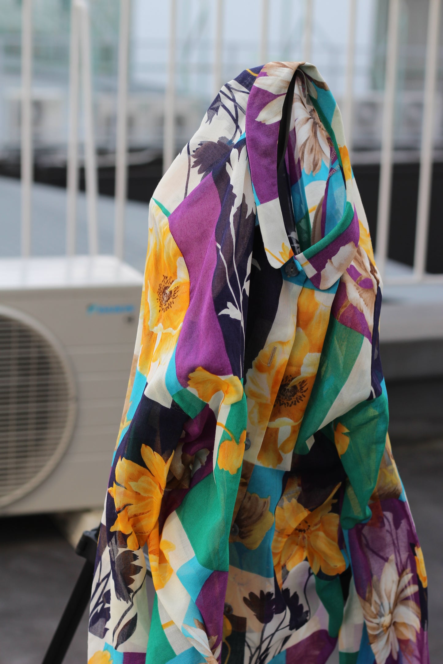 Women's Vintage Floral Design Shirt x3点