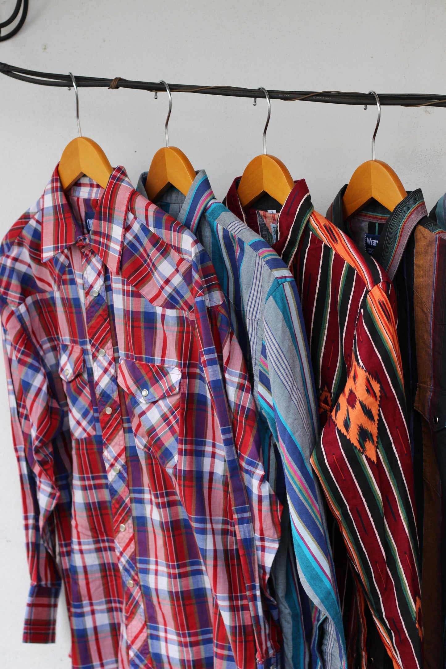Made in USA Western & American style shirt x9点