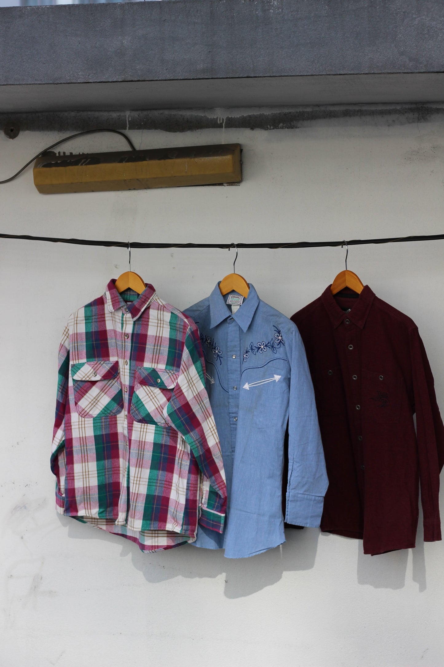 Made in USA Western & American style shirt x9点