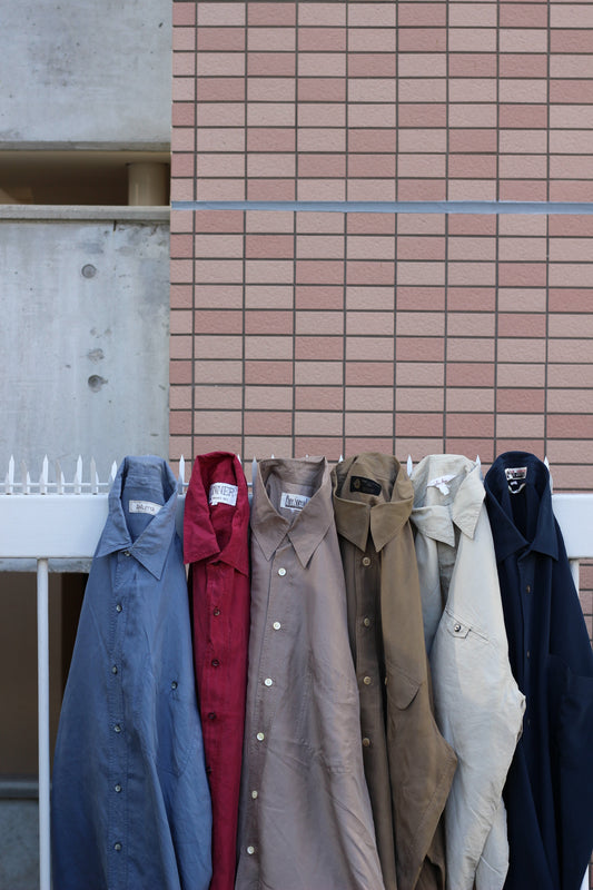 Men's Silk 100% shirt x6点