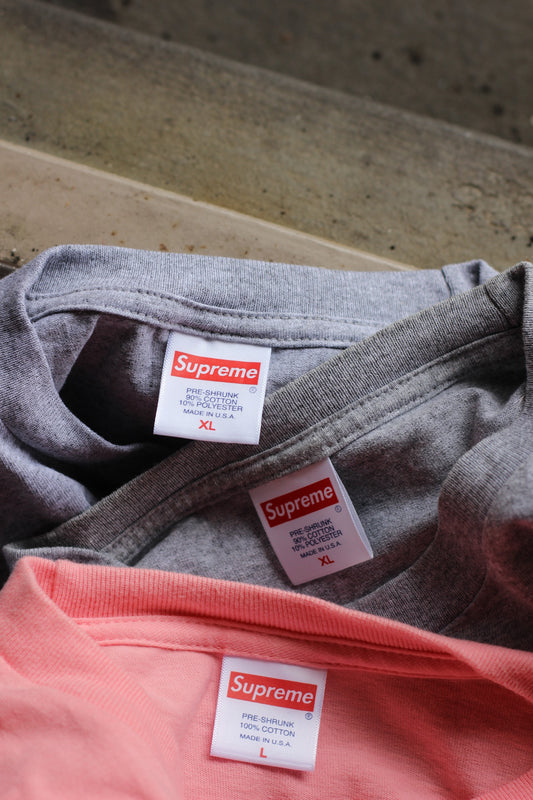 Supreme Basic T-Shirt x3点