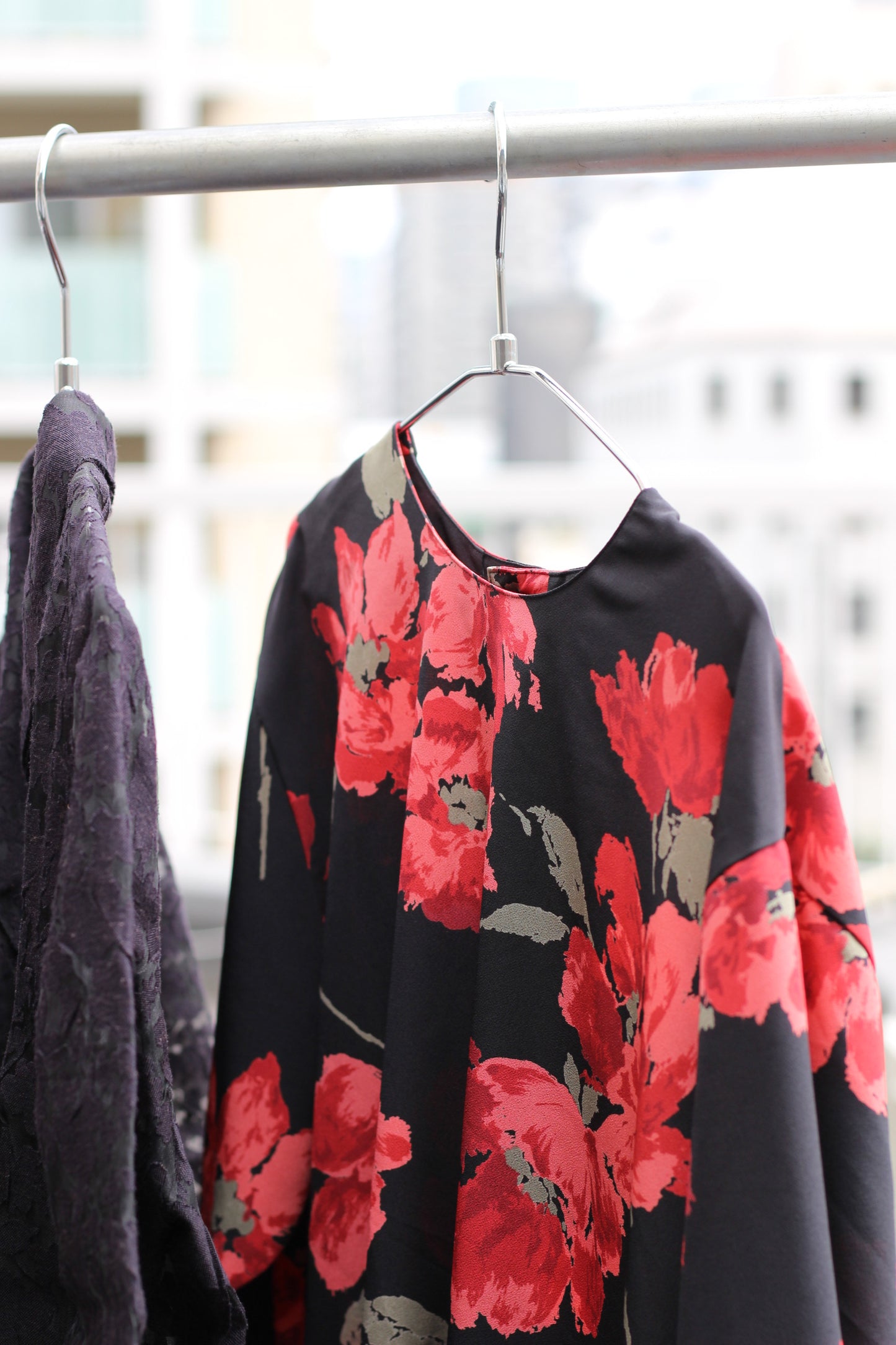 Vintage Black Design Short Sleeve Blouse x8点