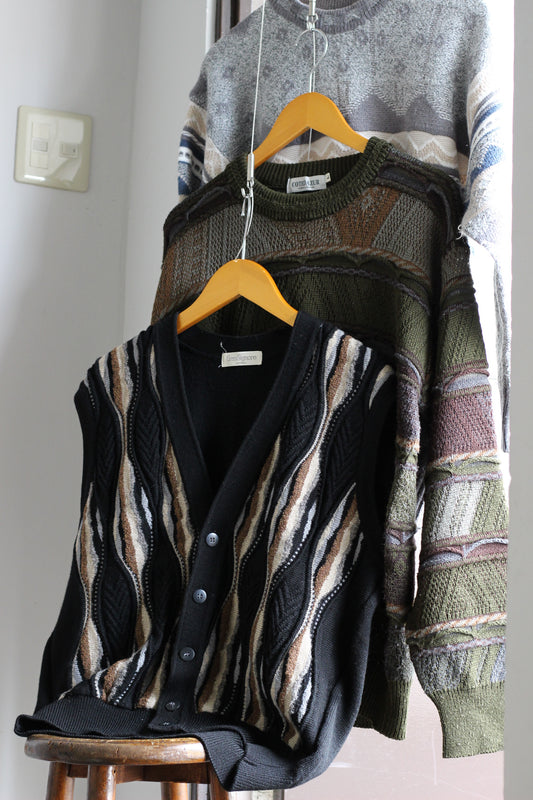 Men's 3D Design Knitwear x4点