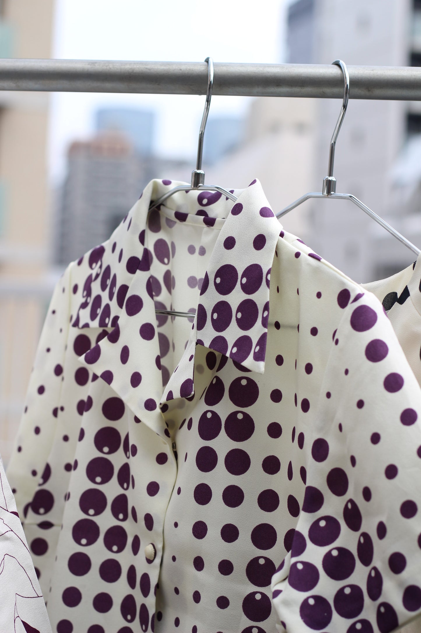 Vintage White Design Short Sleeve Blouse x8点