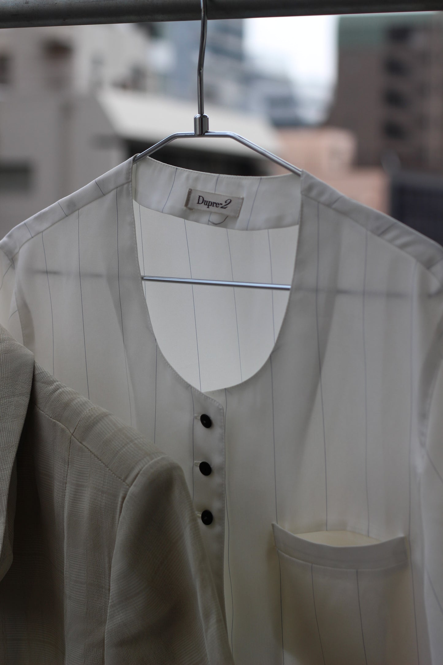 Vintage White Design Short Sleeve Blouse x8点