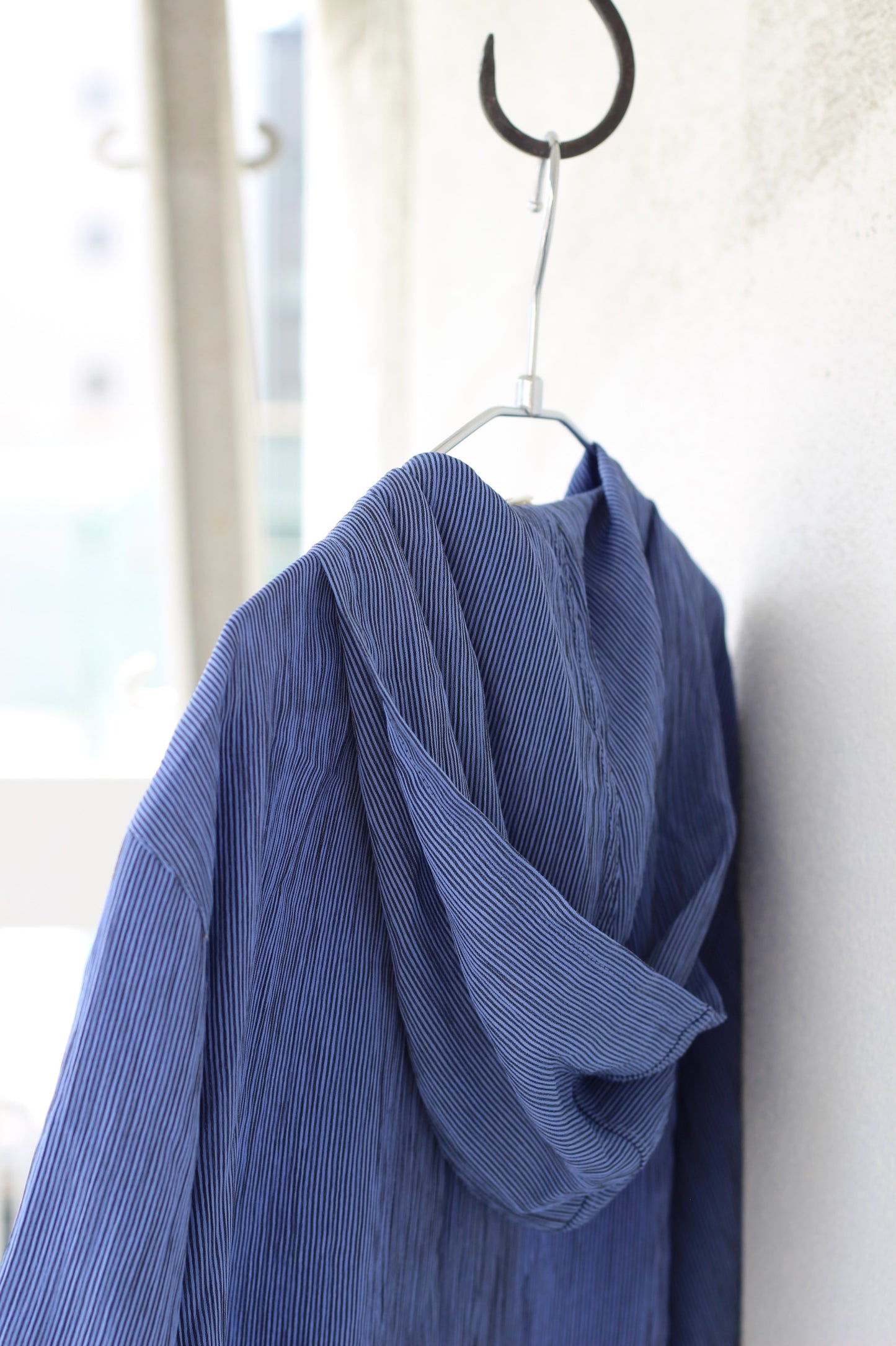 Vintage Blue Designer Short Sleeve Blouse x9点