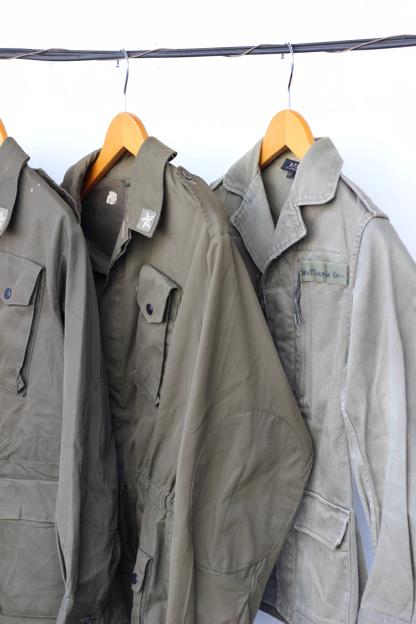 Military jacket x4点