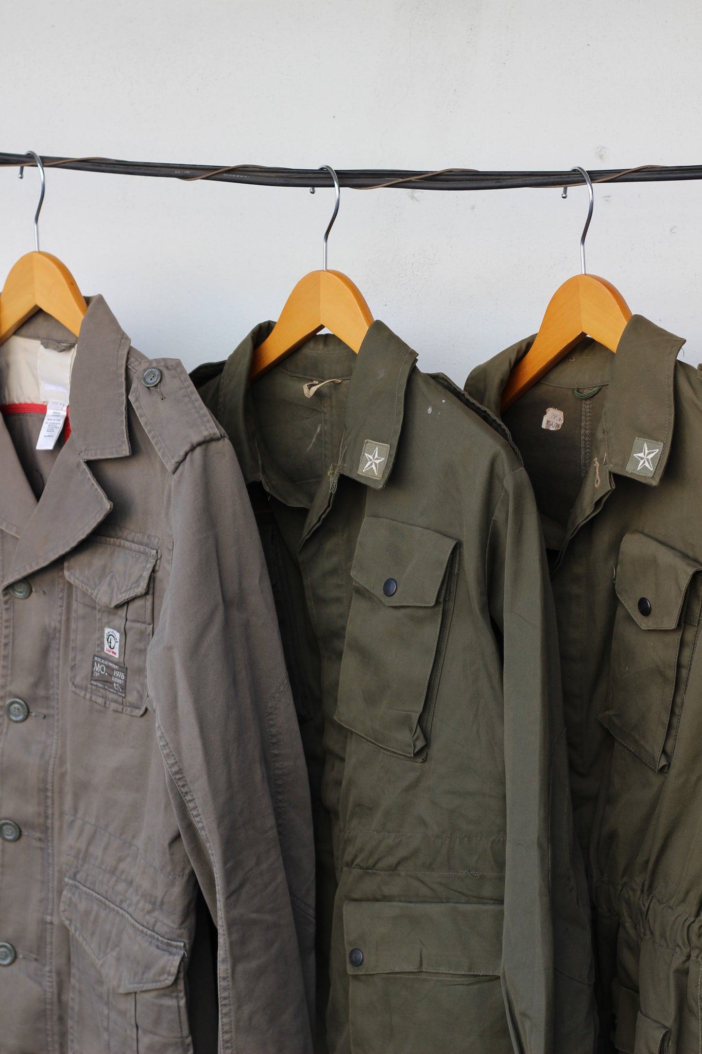 Military jacket x4点