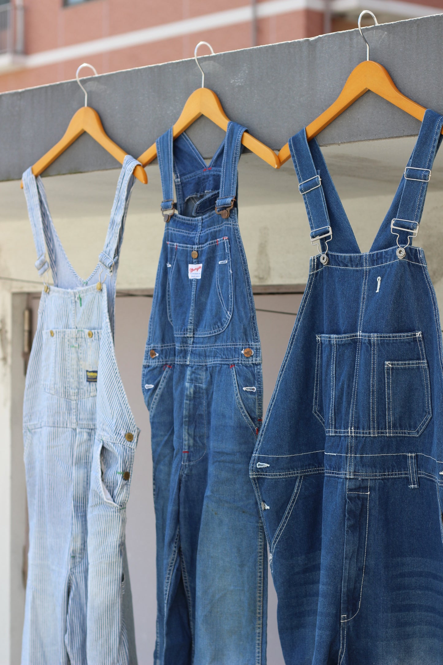 Vintage Usa brand Overalls x4点