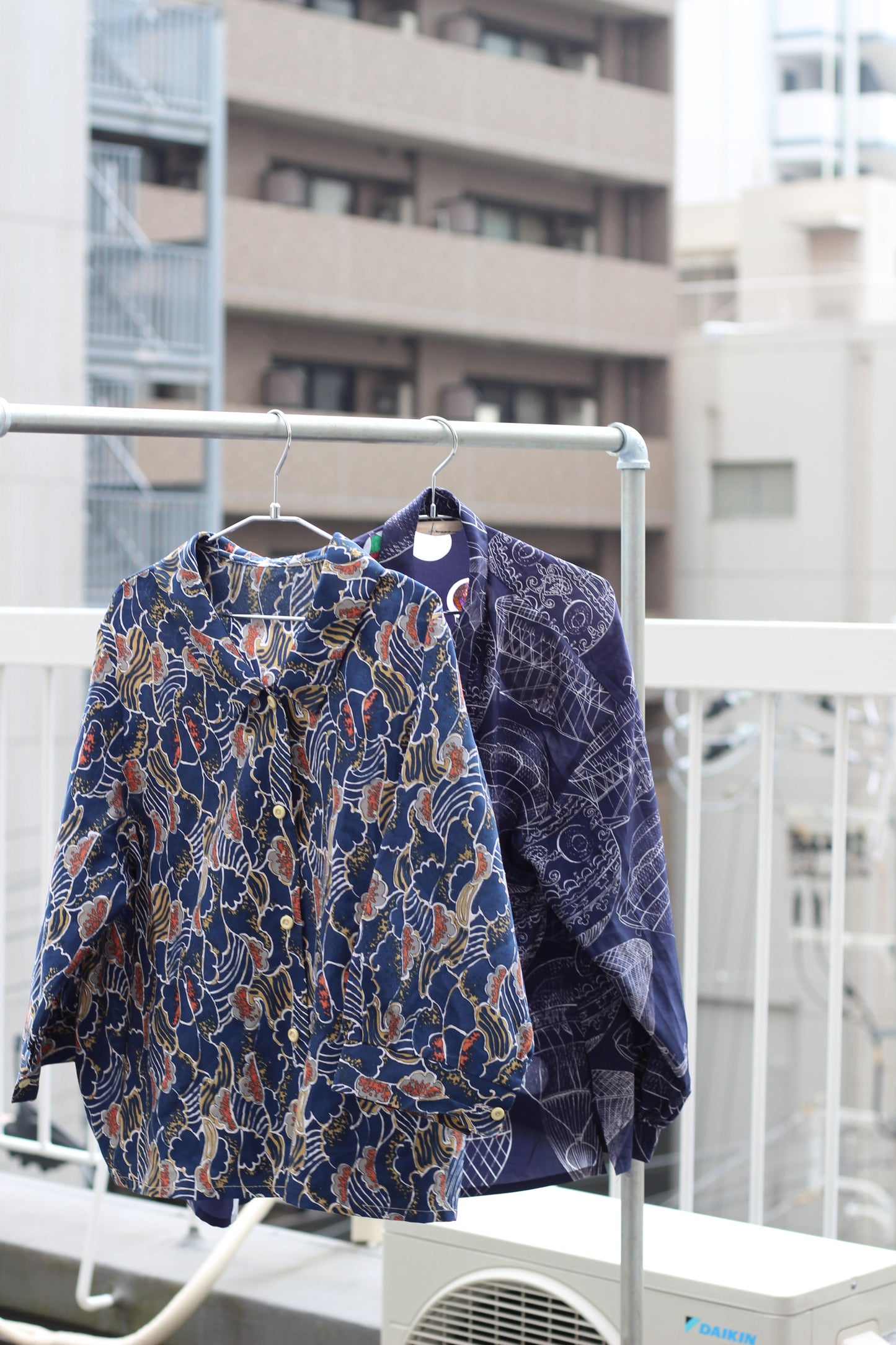 Vintage Navy Design Long Sleeve Blouse x10点