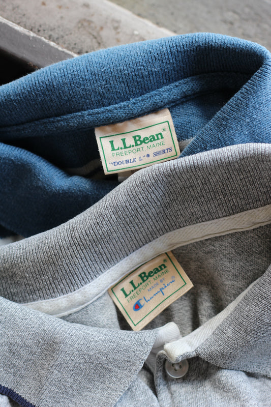 80's & 90's Made In USA L.L.Bean Short Sleeve Polo Shirt x2点