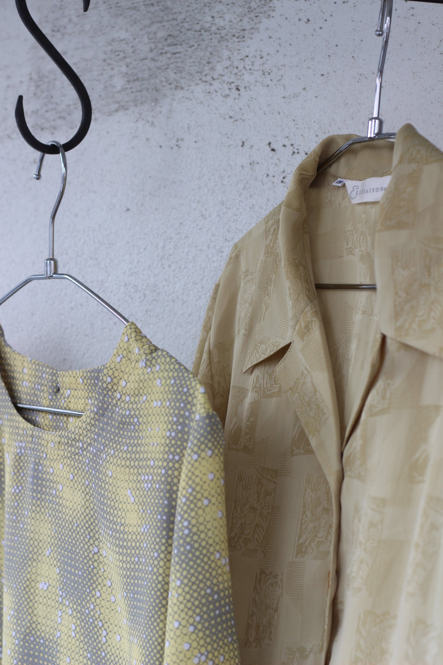 Vintage Yellow Mustard Design Long Sleeve Blouse x10点