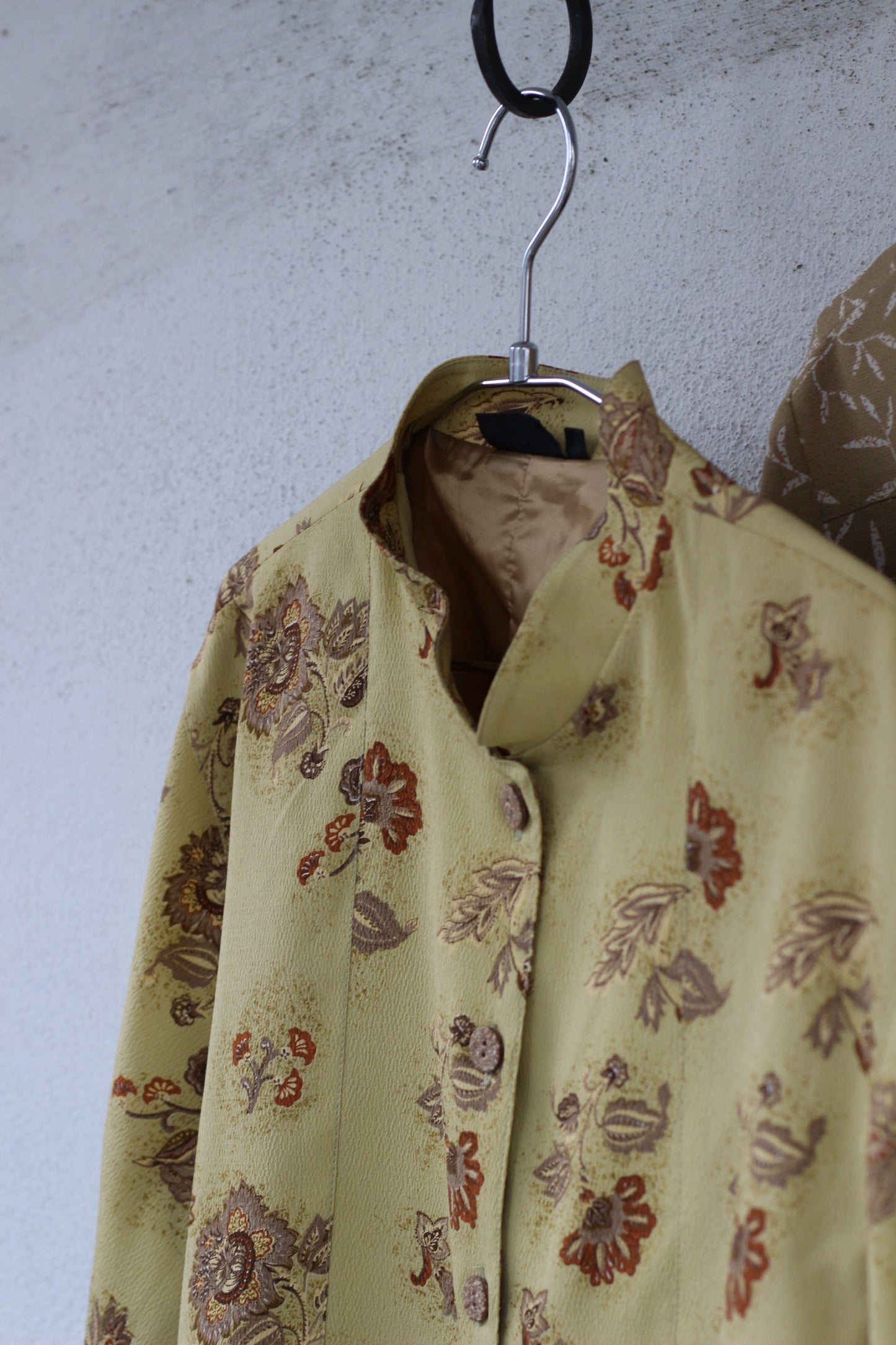 Vintage Yellow Mustard Design Long Sleeve Blouse x10点