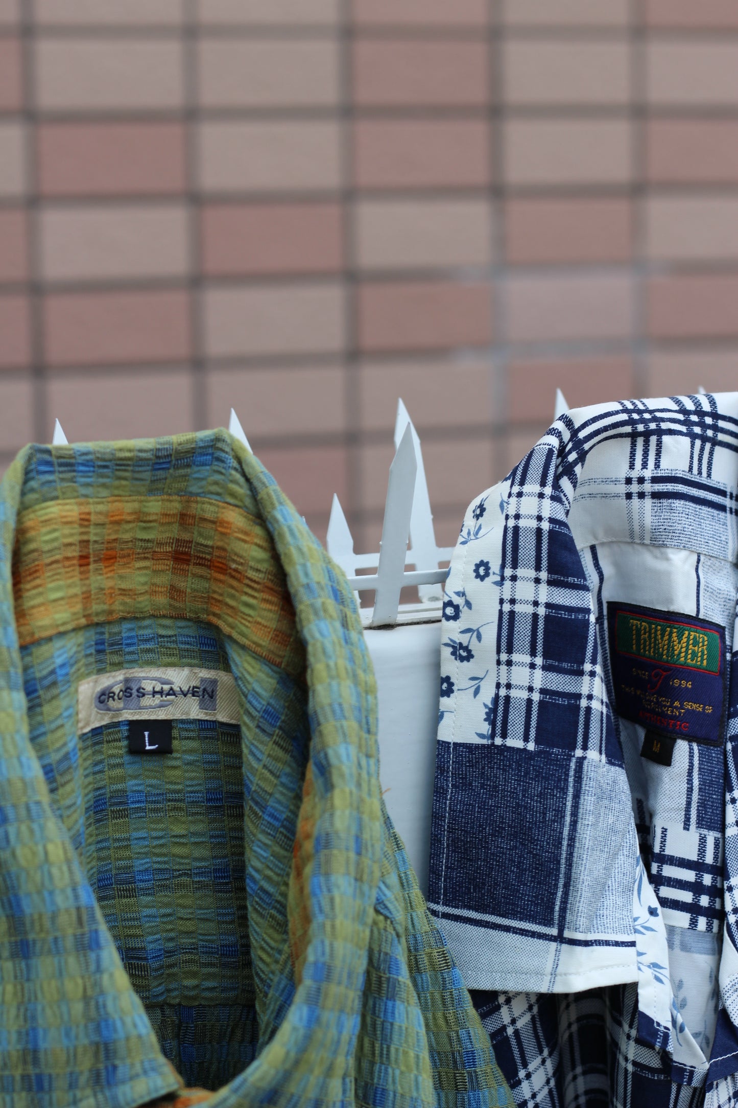 Men's Vintage Check Short Sleeve Shirt x8点
