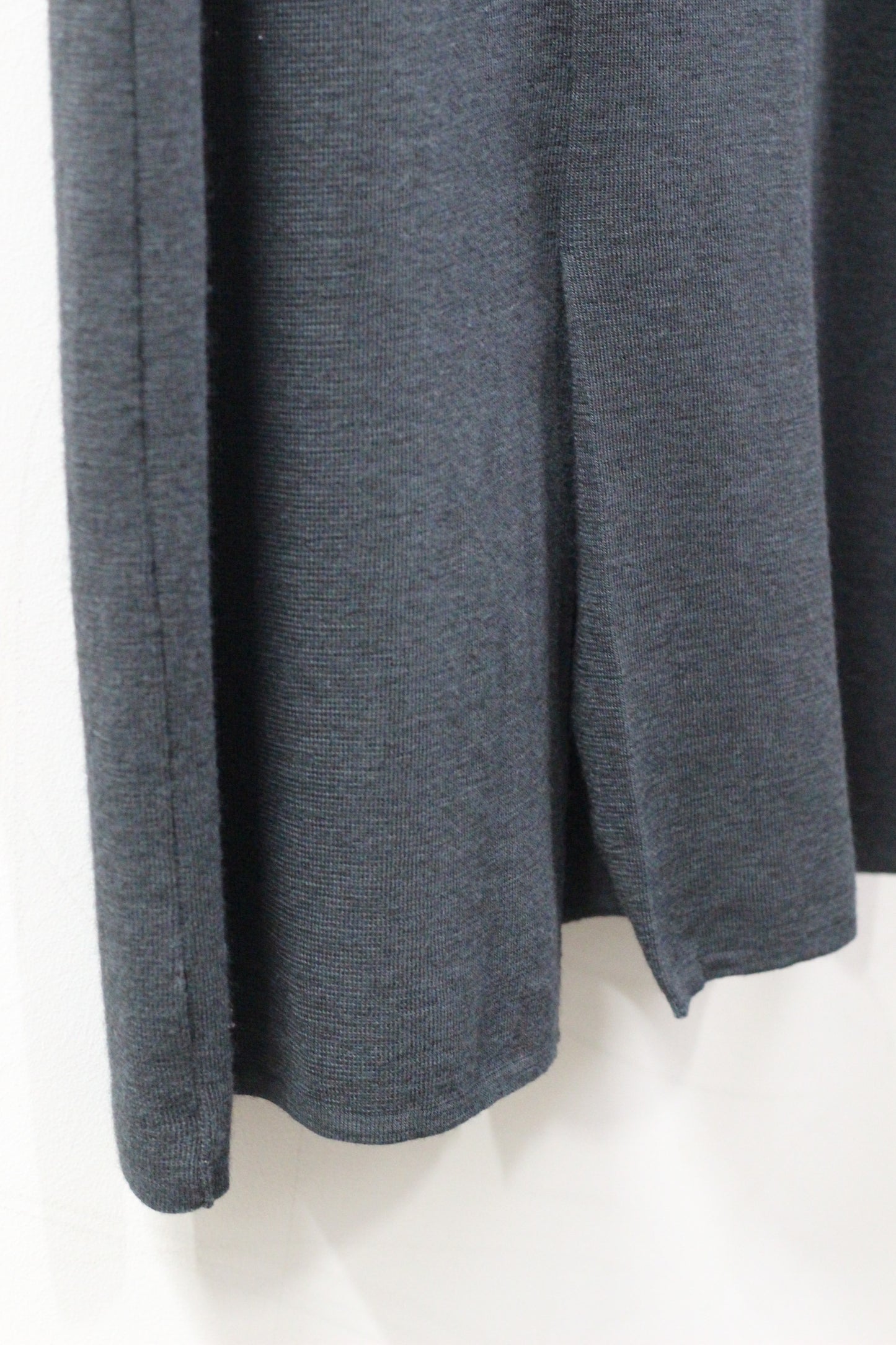 Vintage Black Wool Long Tight Skirt x2点
