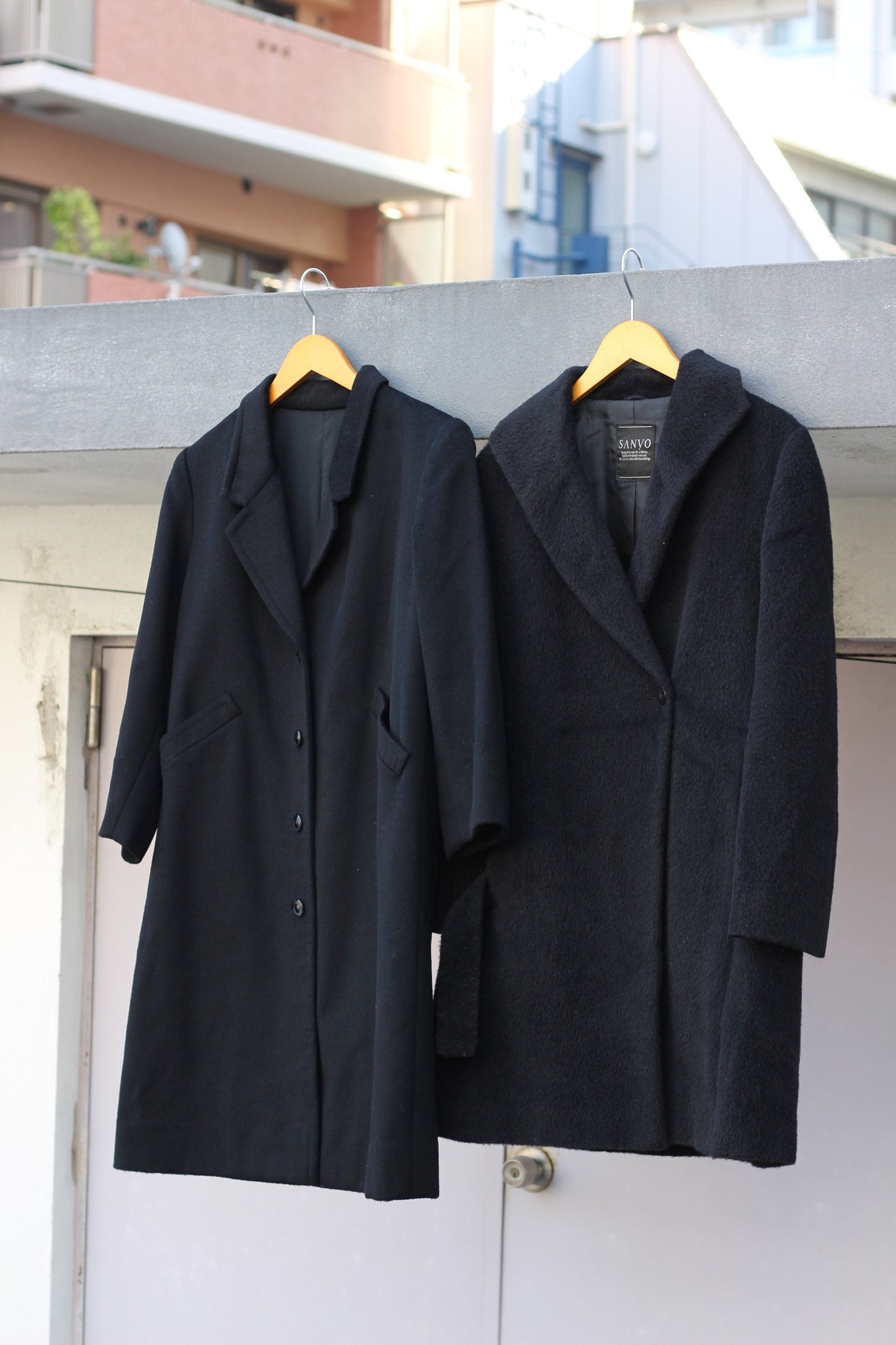 Cashmere & Anngora coat x4点