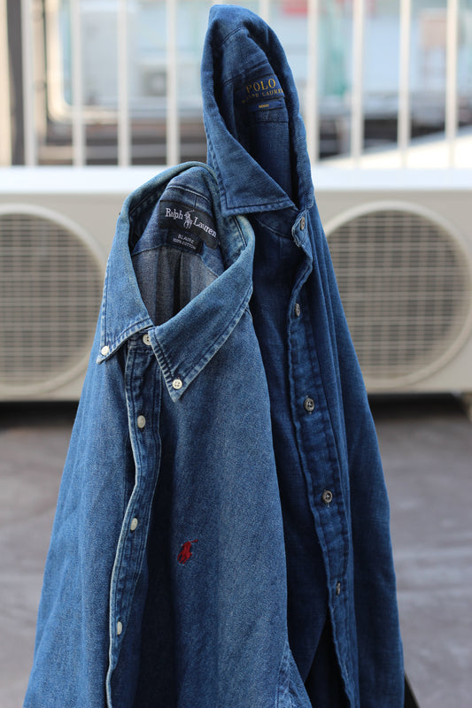 Ralph Lauren Long-Sleeved Denim Shirt x2点