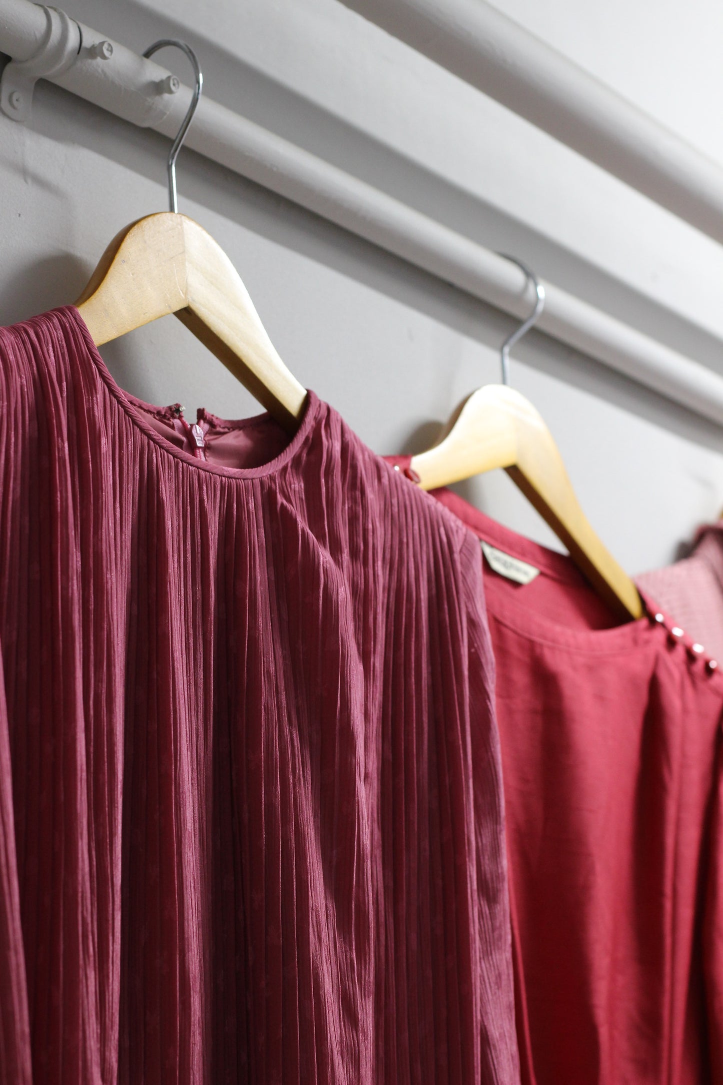 Vintage Pink Long Sleeve One-Piece x10点